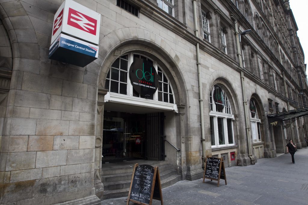 The cafe is at Glasgow's Central Station (Andrew Cawley / DC Thomson)