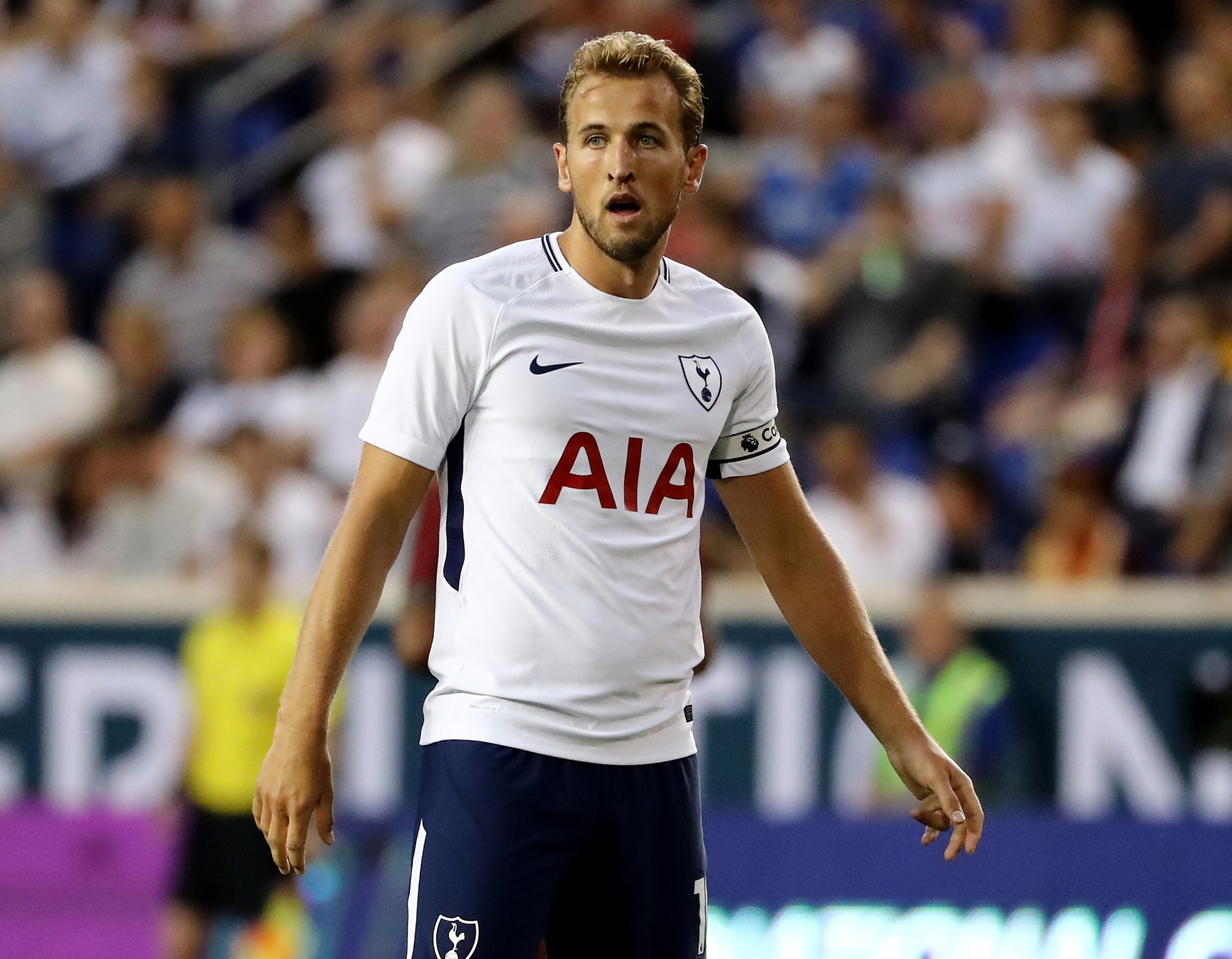 Harry Kane #10 of Tottenham Hotspur (Elsa/Getty Images)