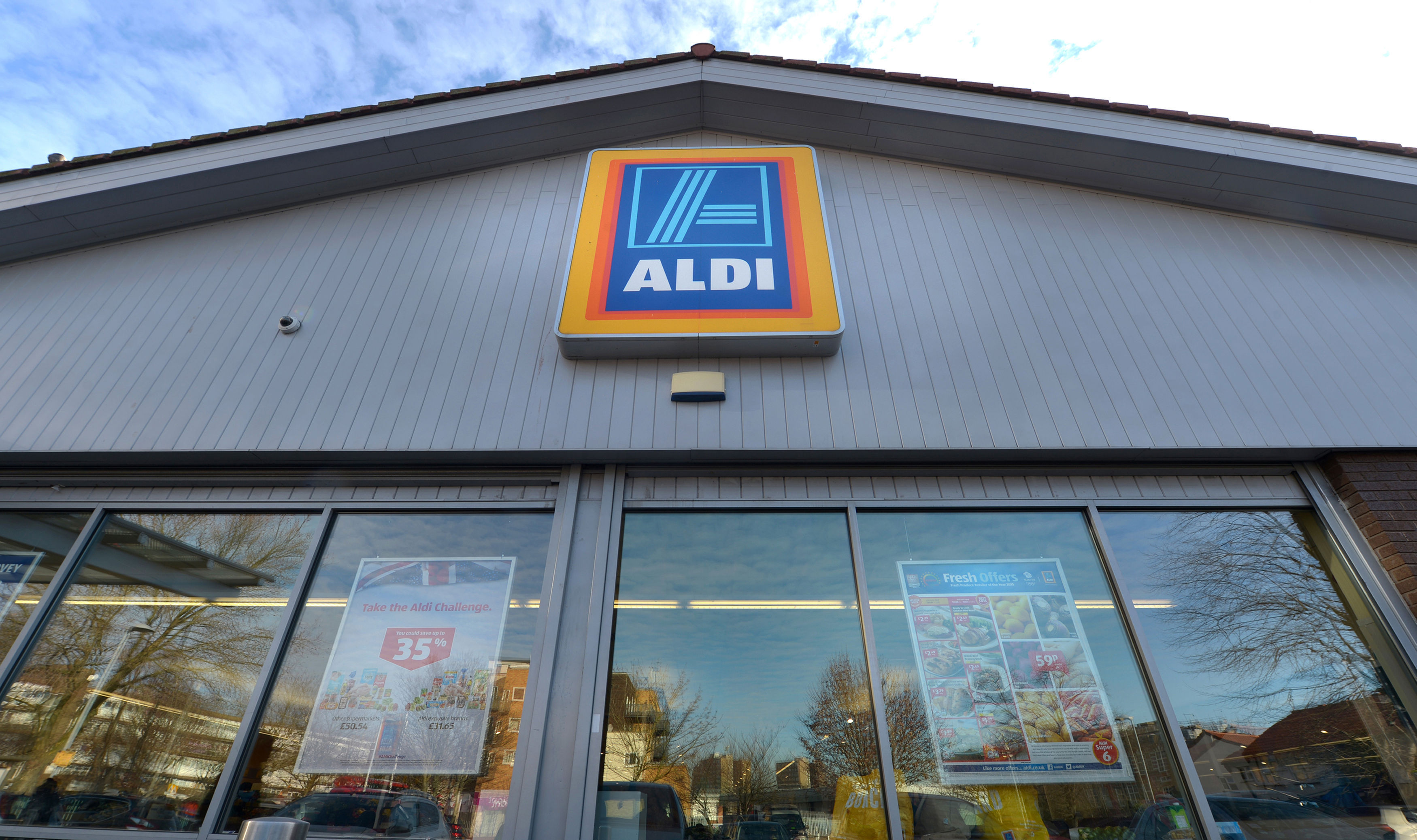 Aldi has overtaken Marks & Spencer and Waitrose as the best performing supermarket for customer satisfaction in a biannual survey of thousands of UK consumers. (Anthony Devlin/PA Wire)