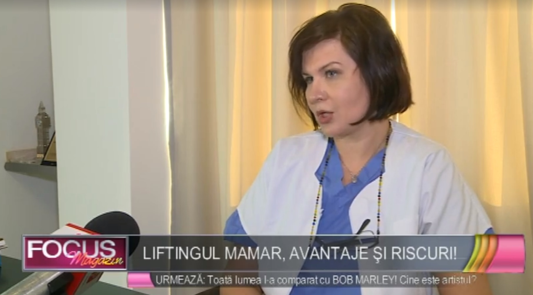 Dr Vasilescu appears on Romanian TV