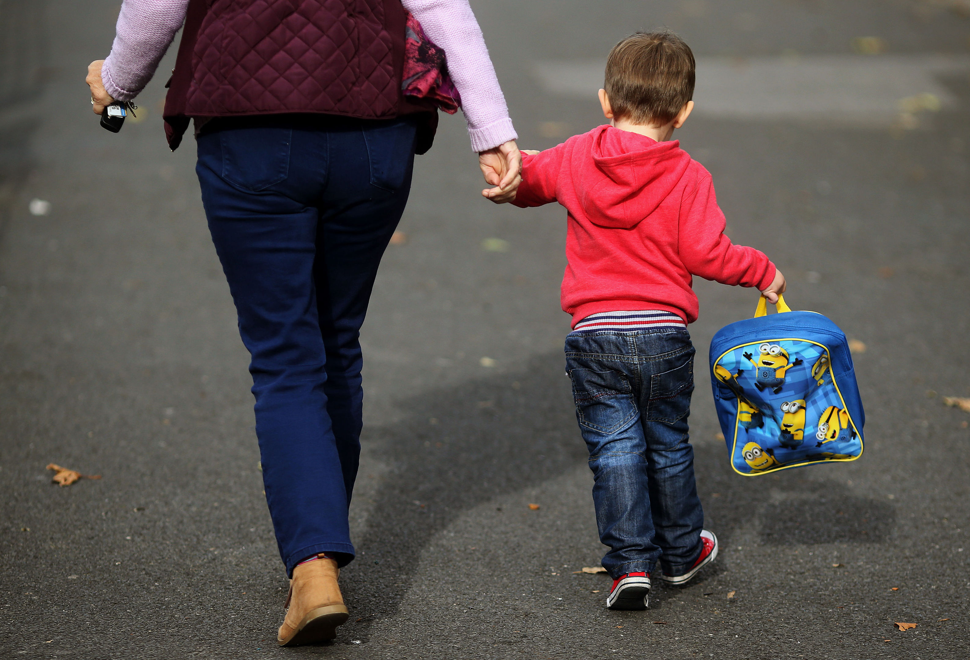 One in four mothers would have to give up work if they didn't have grandparents to look after their children, a new study reveals. (Niall Carson/PA Wire)