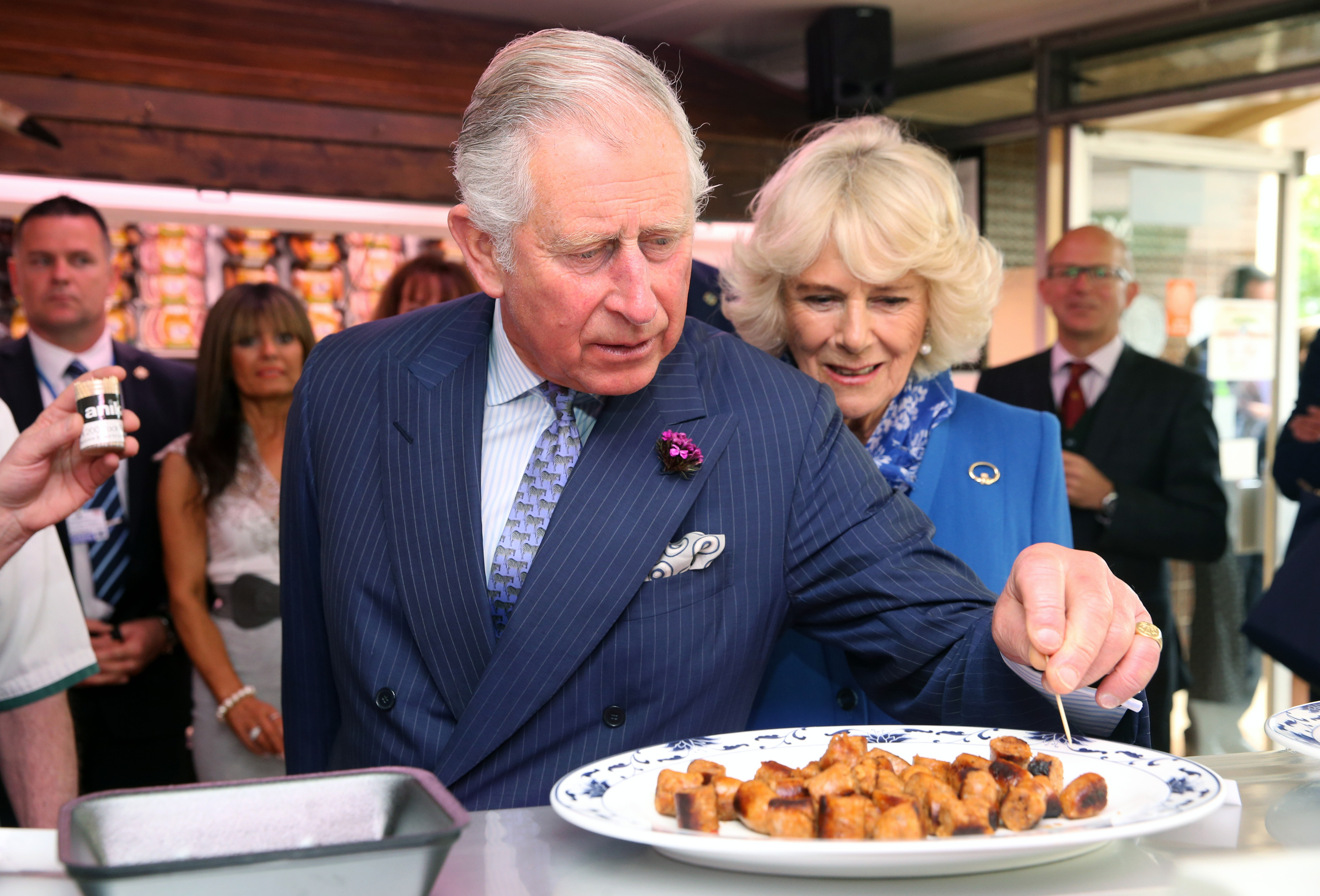 The Prince of Wales and the Duchess of Cornwall (Brian Lawless / PA Archive)