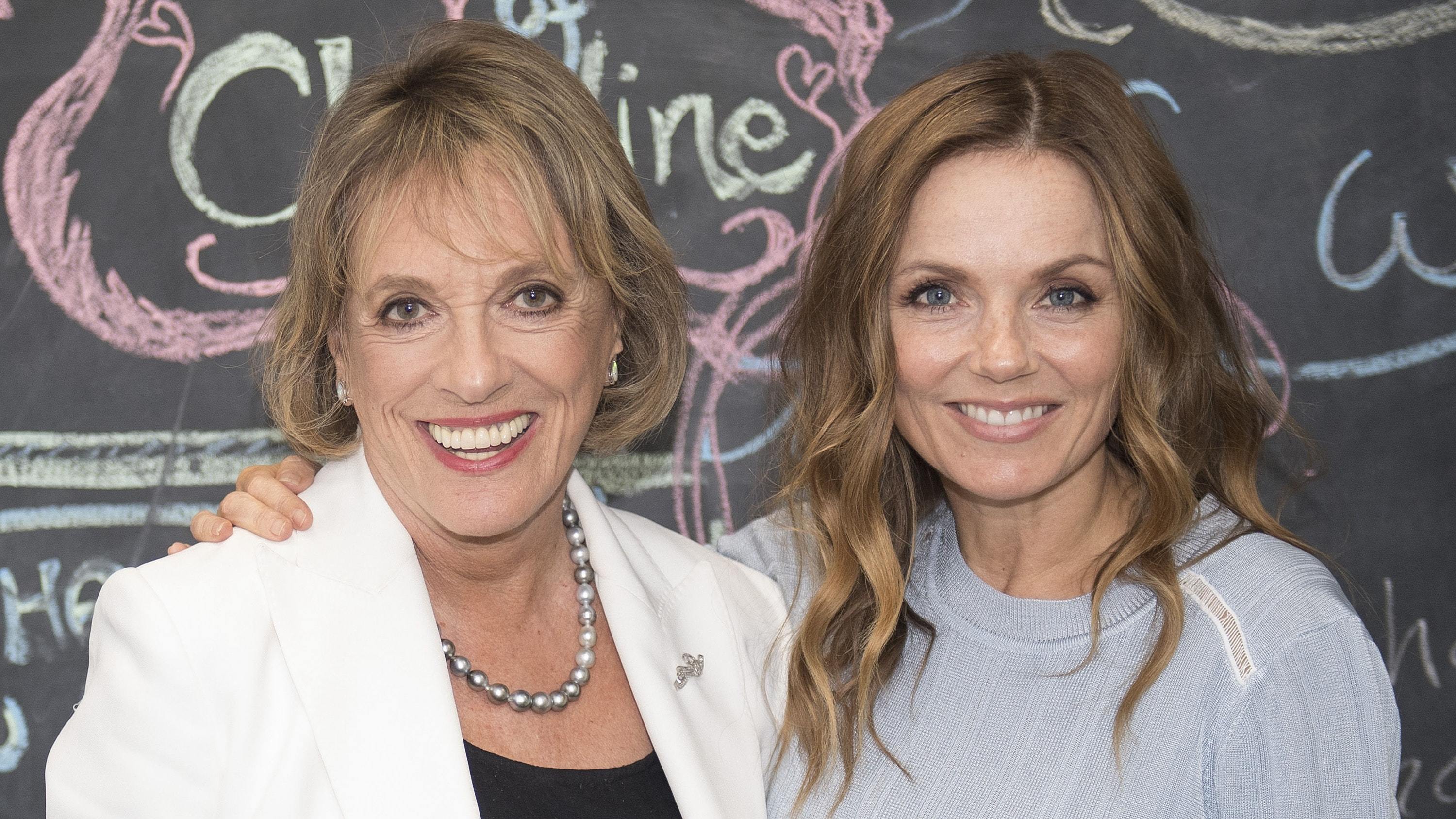 Dame Esther Rantzen and Geri Horner (Victoria Jones/PA)