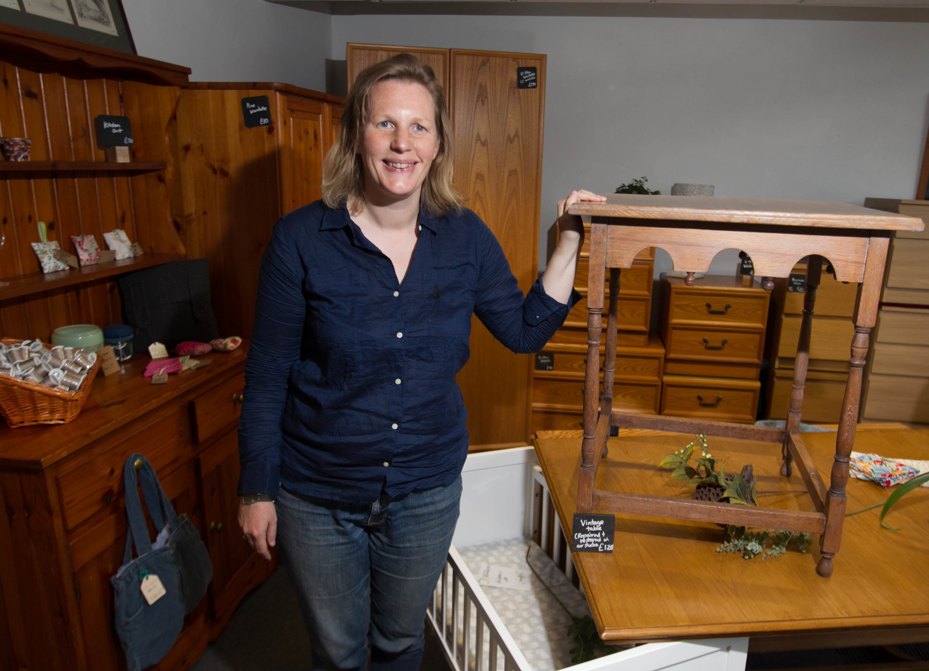 Edinburgh Remakery on Leith walk shows people how to fix items whether it be furniture, electronics etc. (Sunday Post)