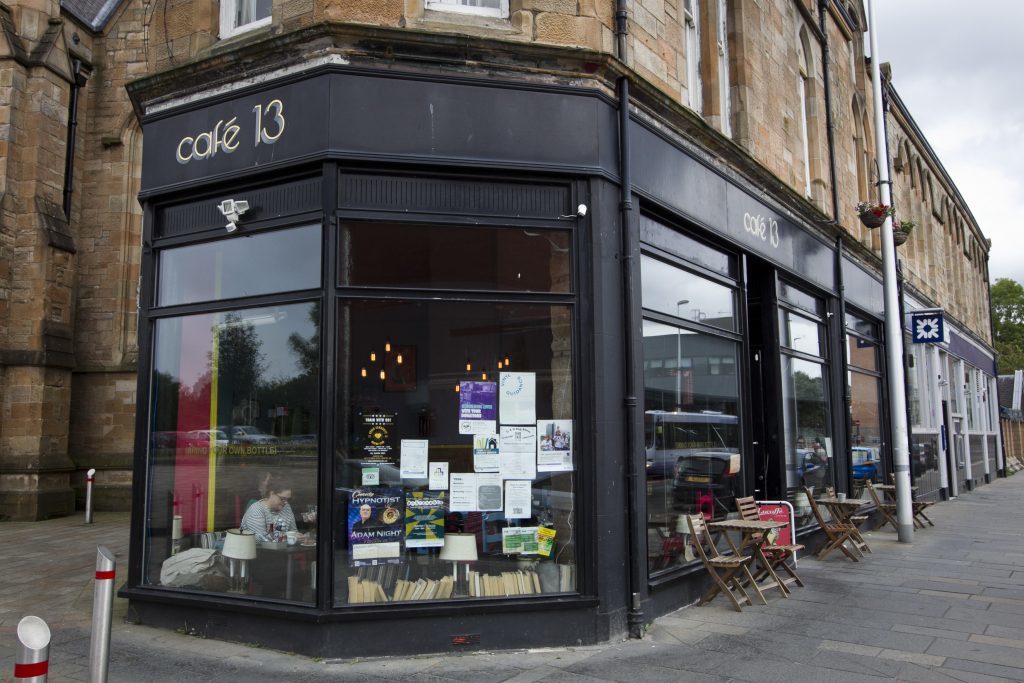 Cafe 13, in Govan Glasgow (Andrew Cawley, DC Thomson)