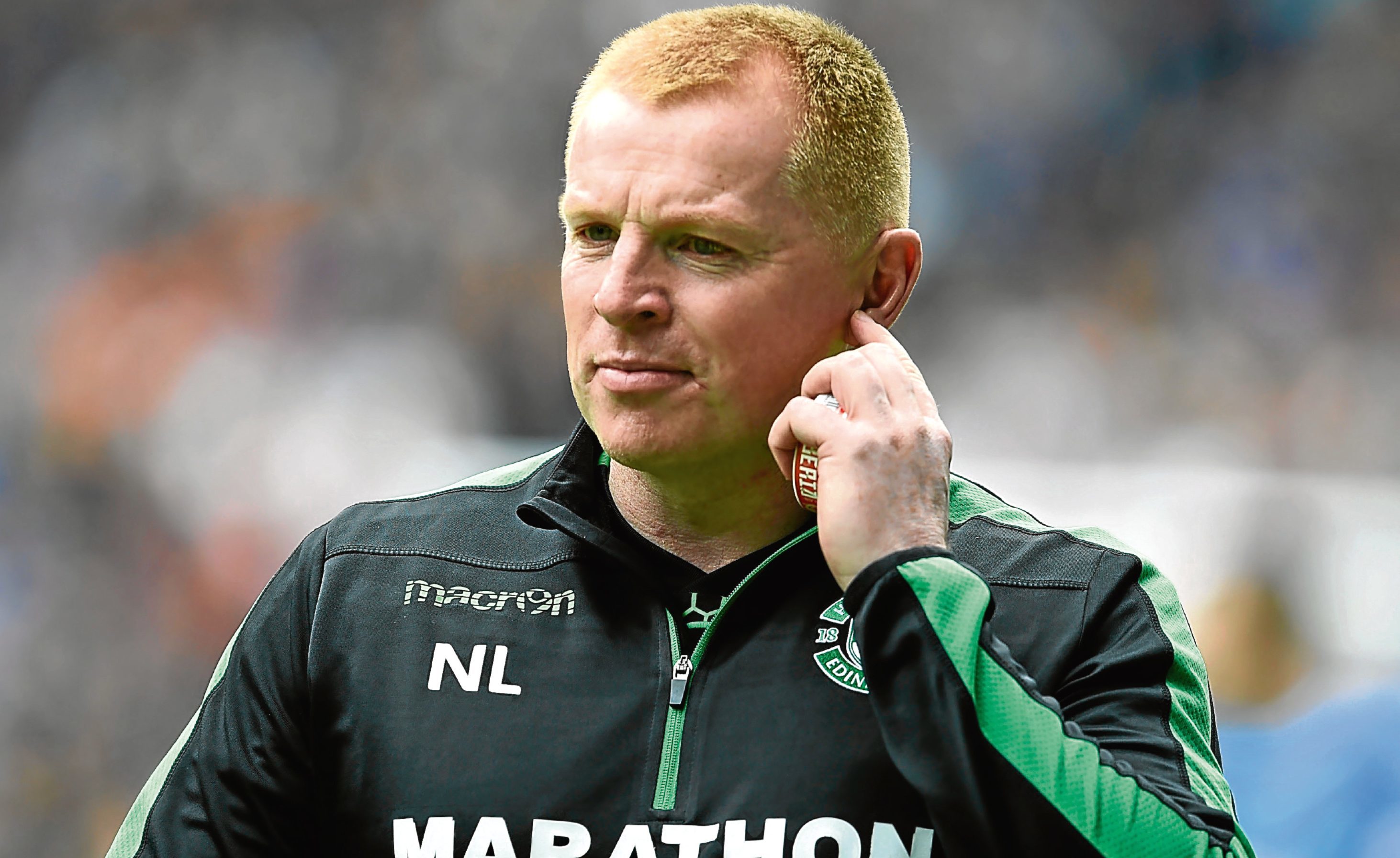 Hibernian manager Neil Lennon (Ian Rutherford/PA Wire)