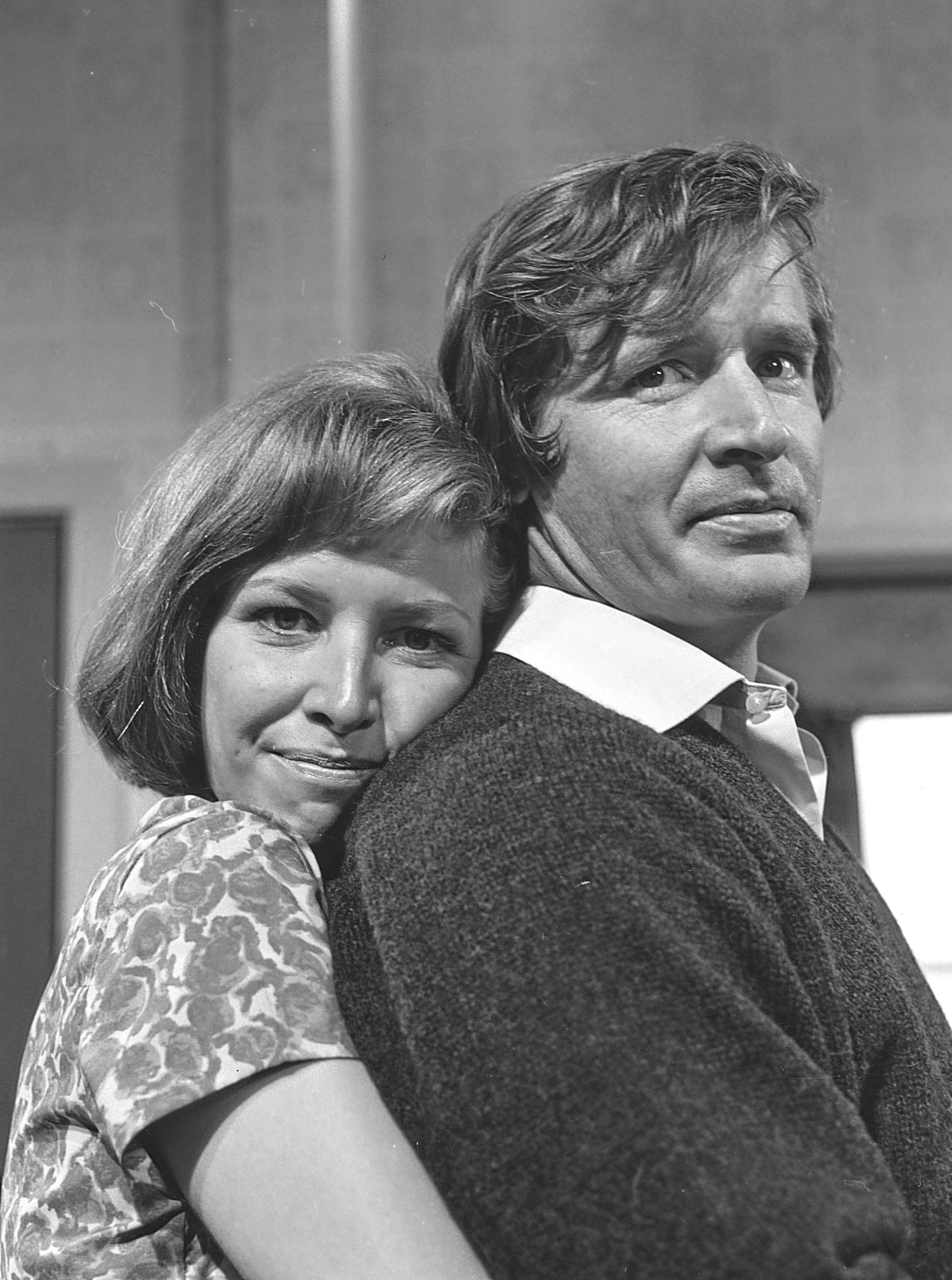 1965: William Roache and Anne Reid - Ken and Valerie Barlow (John Madden/Keystone/Getty Images)