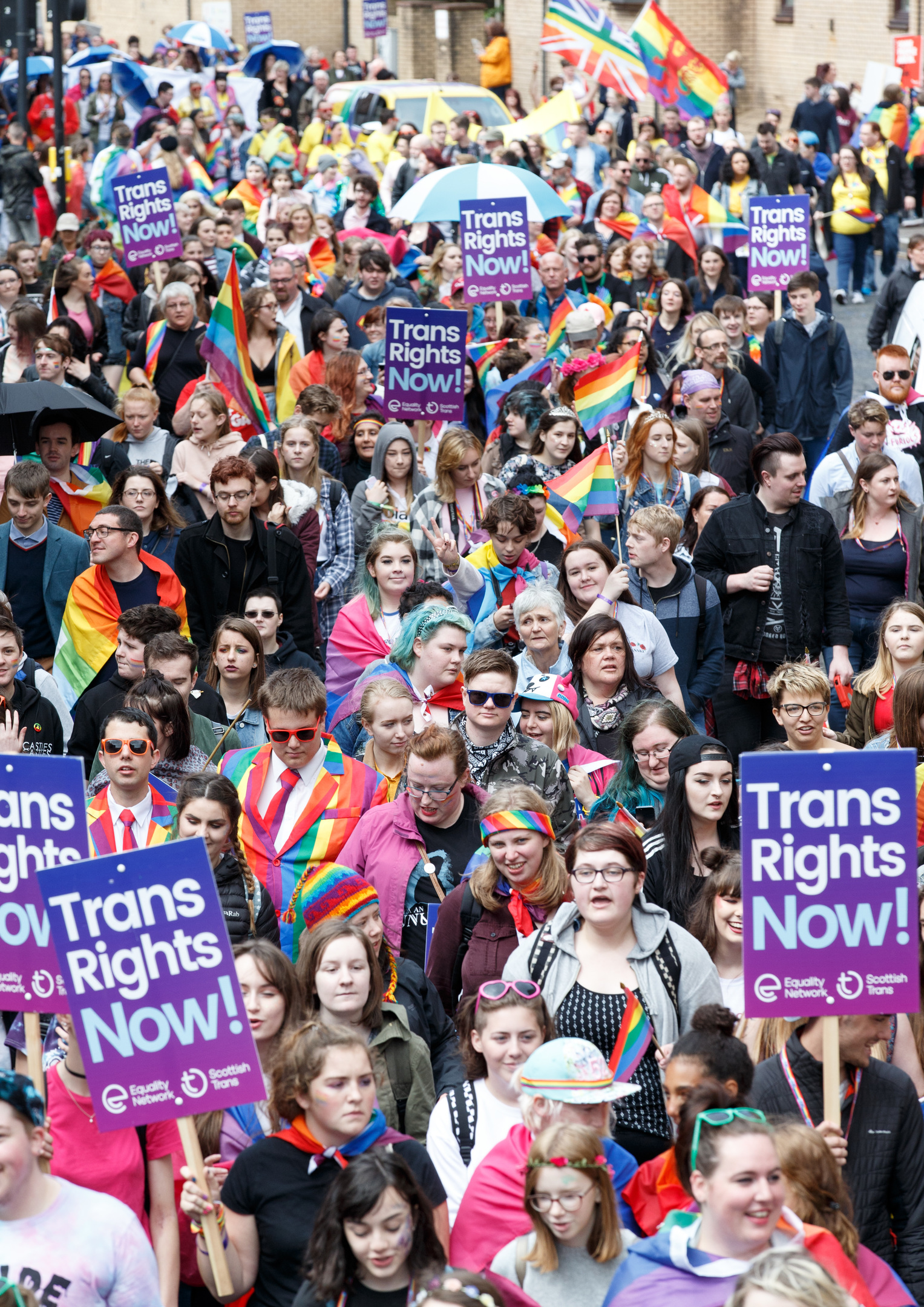 In Pictures Thousands Attend Pride Glasgow Parade Through City Centre The Sunday Post