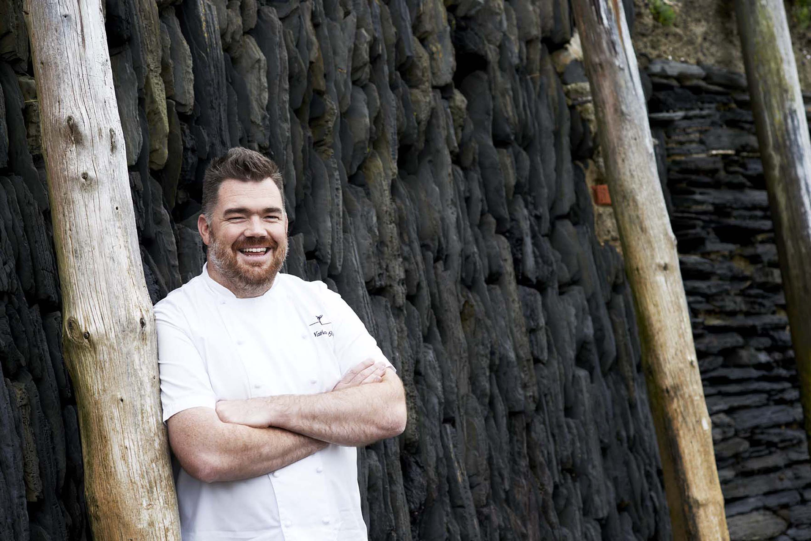 Nathan Outlaw, whose Cornish fish restaurant has been named the best in the UK - knocking Cumbria's L'Enclume into second place after five years at the top. (Kate Whitaker/Waitrose/PA Wire)