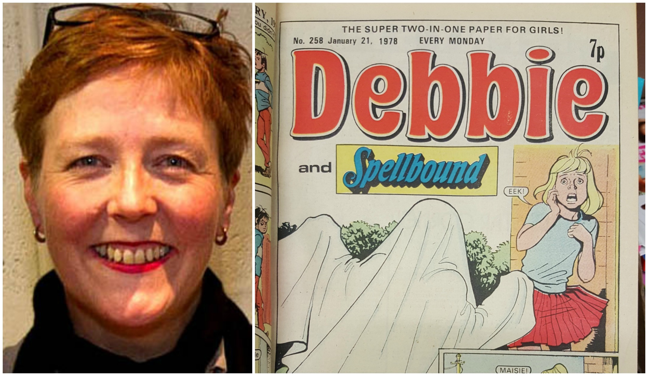 Jan Prentice was a big fan of the Debbie comic