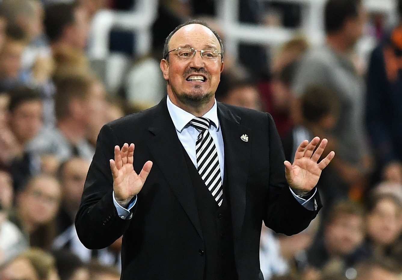 Rafael Benitez, Manager of Newcastle United (Stu Forster/Getty Images)