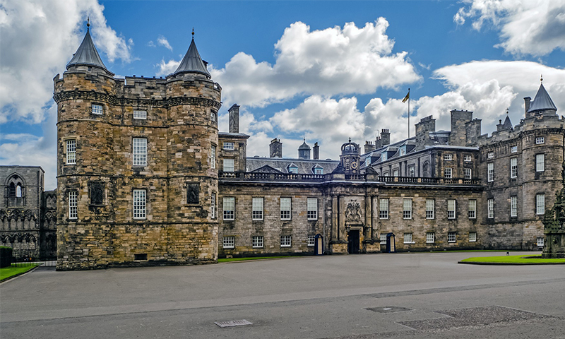 Palace of Holyrood House.