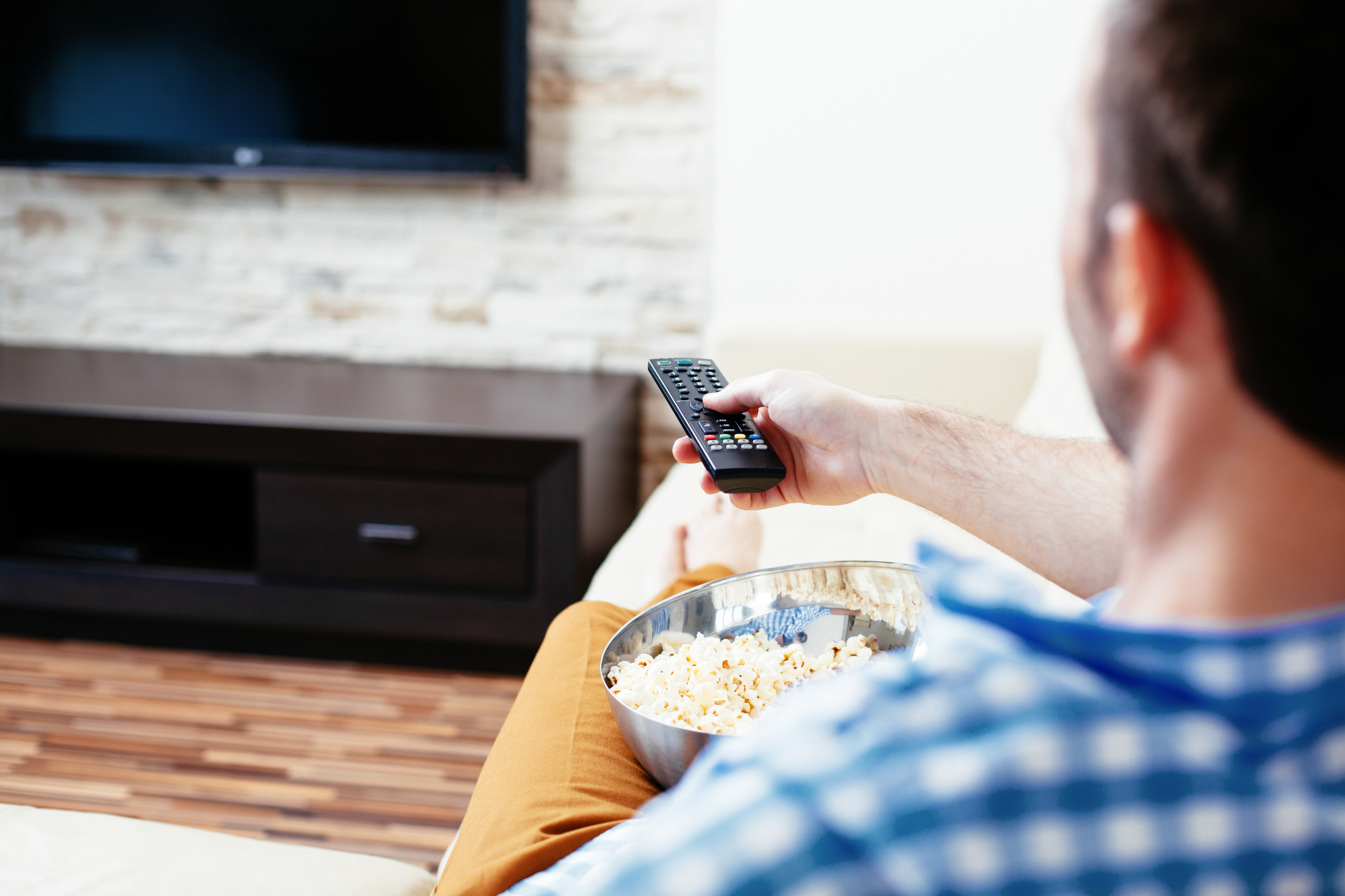Catch-up technology such as BBC iPlayer, and subscription services including Netflix, meant 79% of viewers watch multiple episodes of their favourite pre-recorded shows - despite one-third (32%) of adults saying it resulted in them missing sleep (iStock)