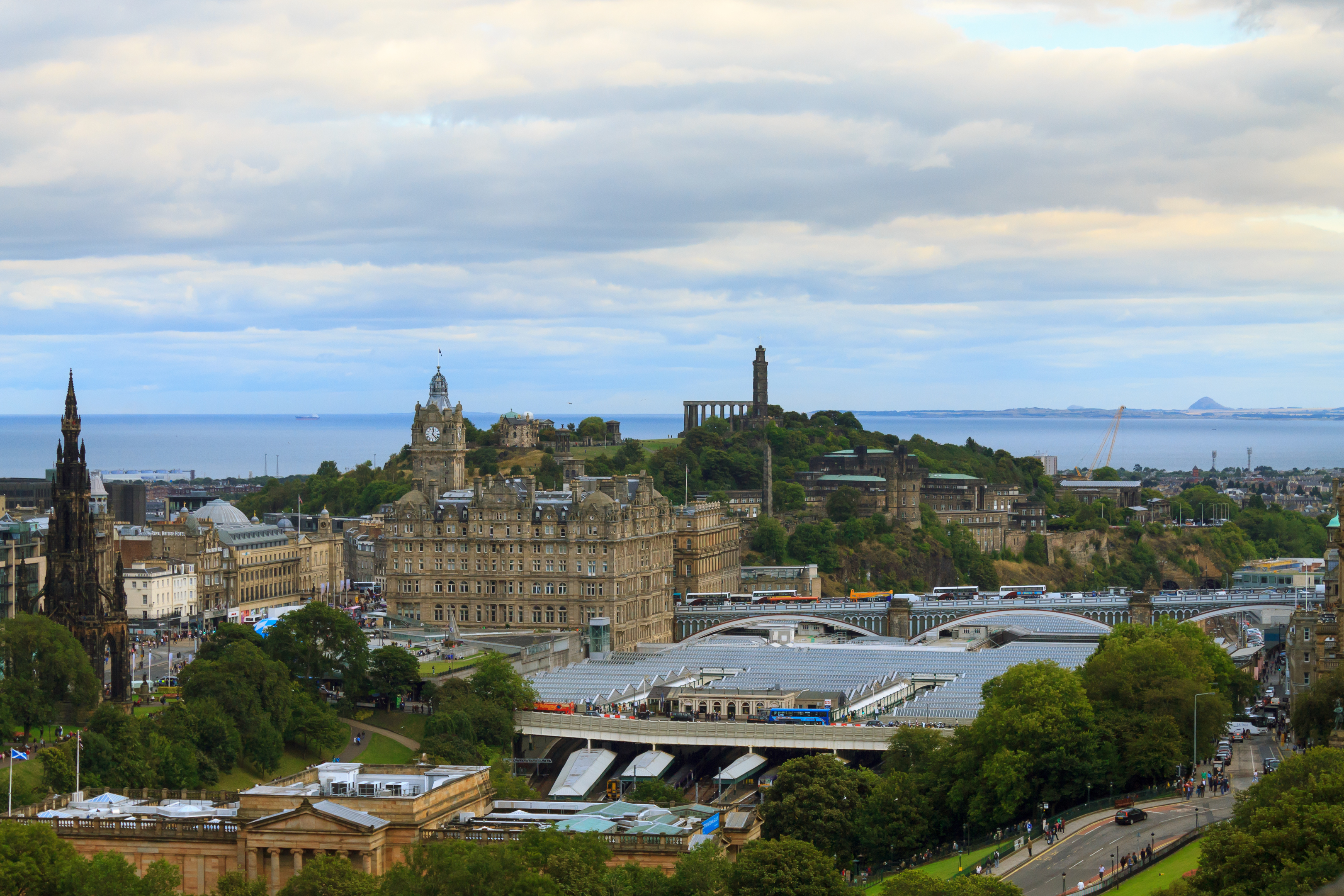 Edinburgh also claimed the top spot for ease of long distance travel (iStock)