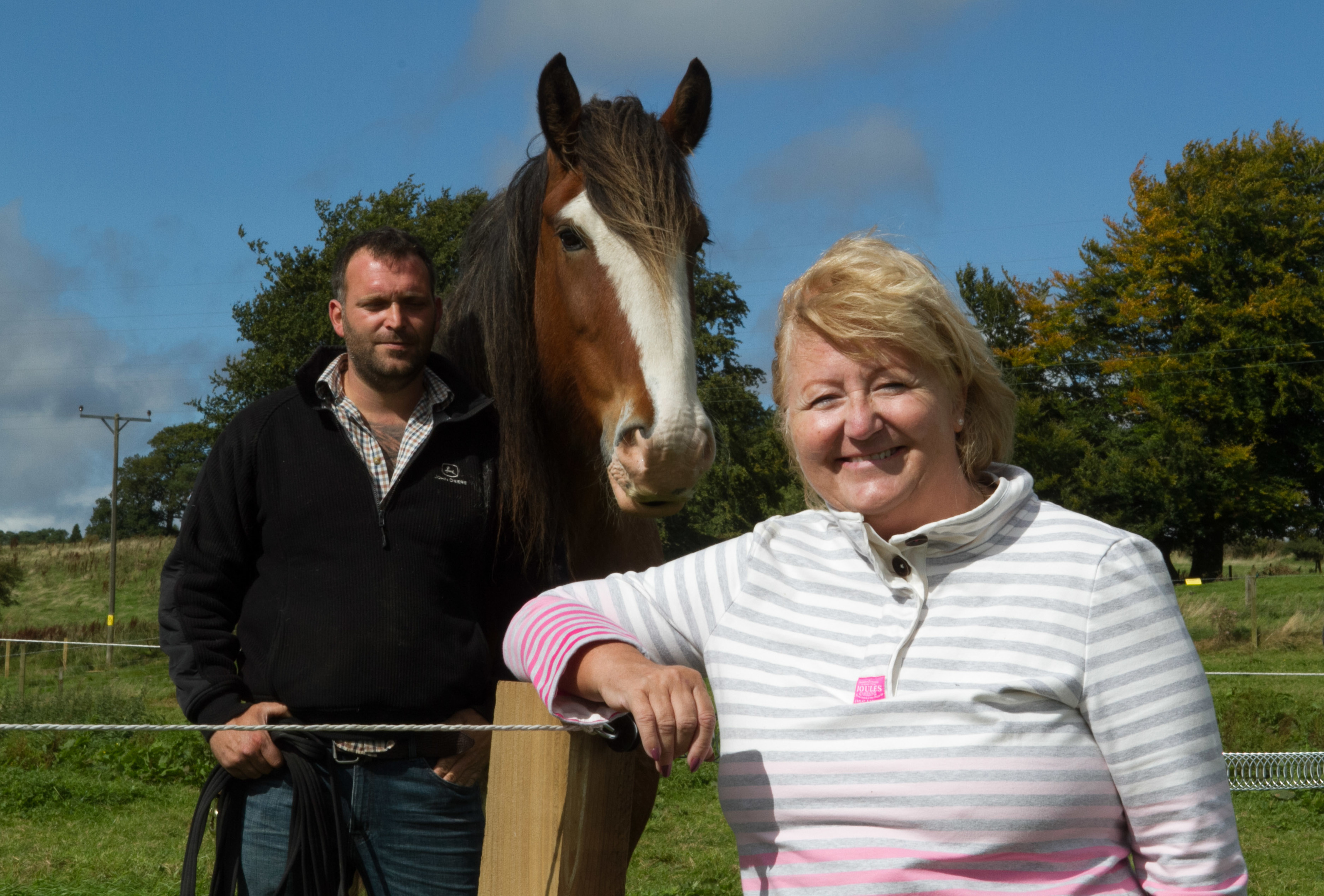 Former soldier Tam Carroll with his mum Ellen (Chris Austin / DC Thomson)