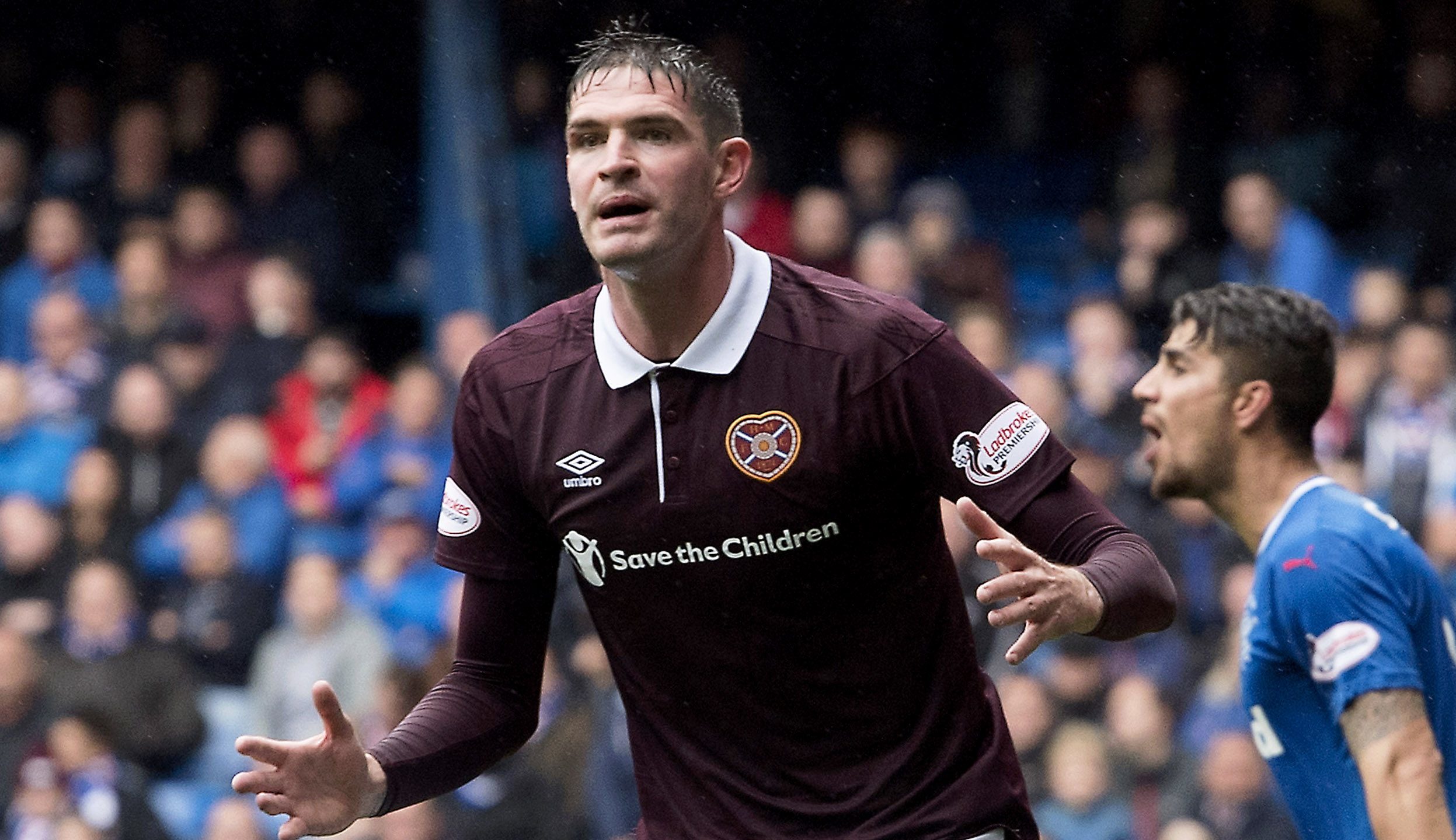 Hearts' Kyle Lafferty (SNS)