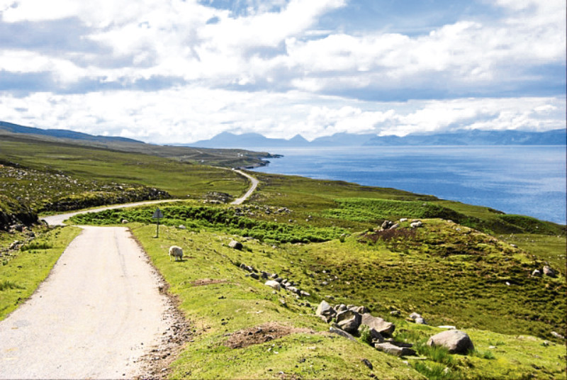 The NC500 route has some stunning scenery