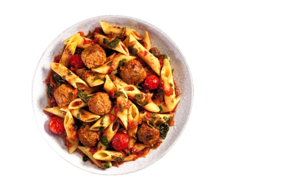 Aldi Slim Free Meatballs and Pasta (Aldi)