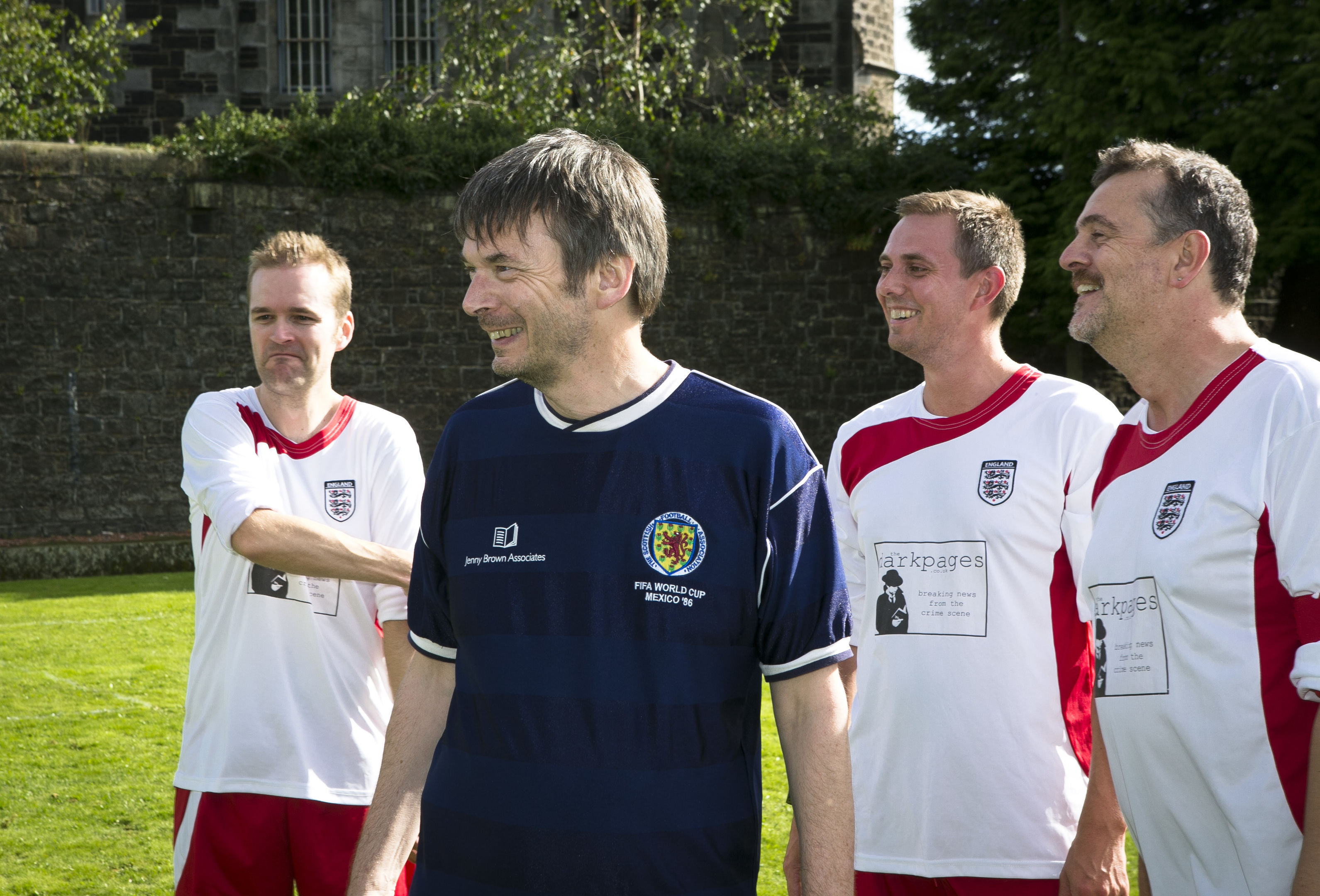 Ian Rankin will captain the Scotland team (Eoin Carey)