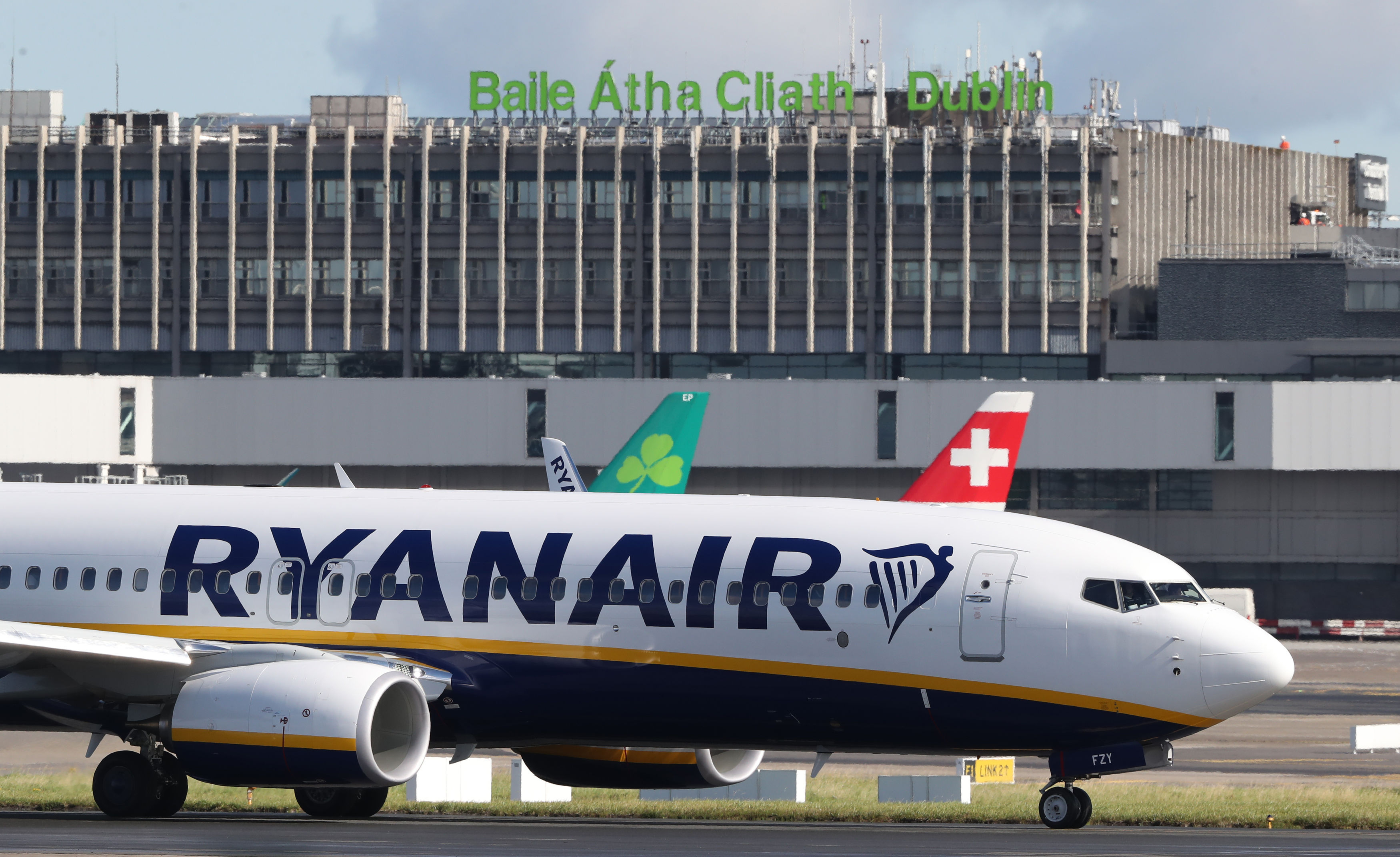 A Ryanair jet at Dublin Airport, as the airline has extended its flight cancellation plan in a move that will hit 400,000 customers. (Niall Carson/PA Wire)