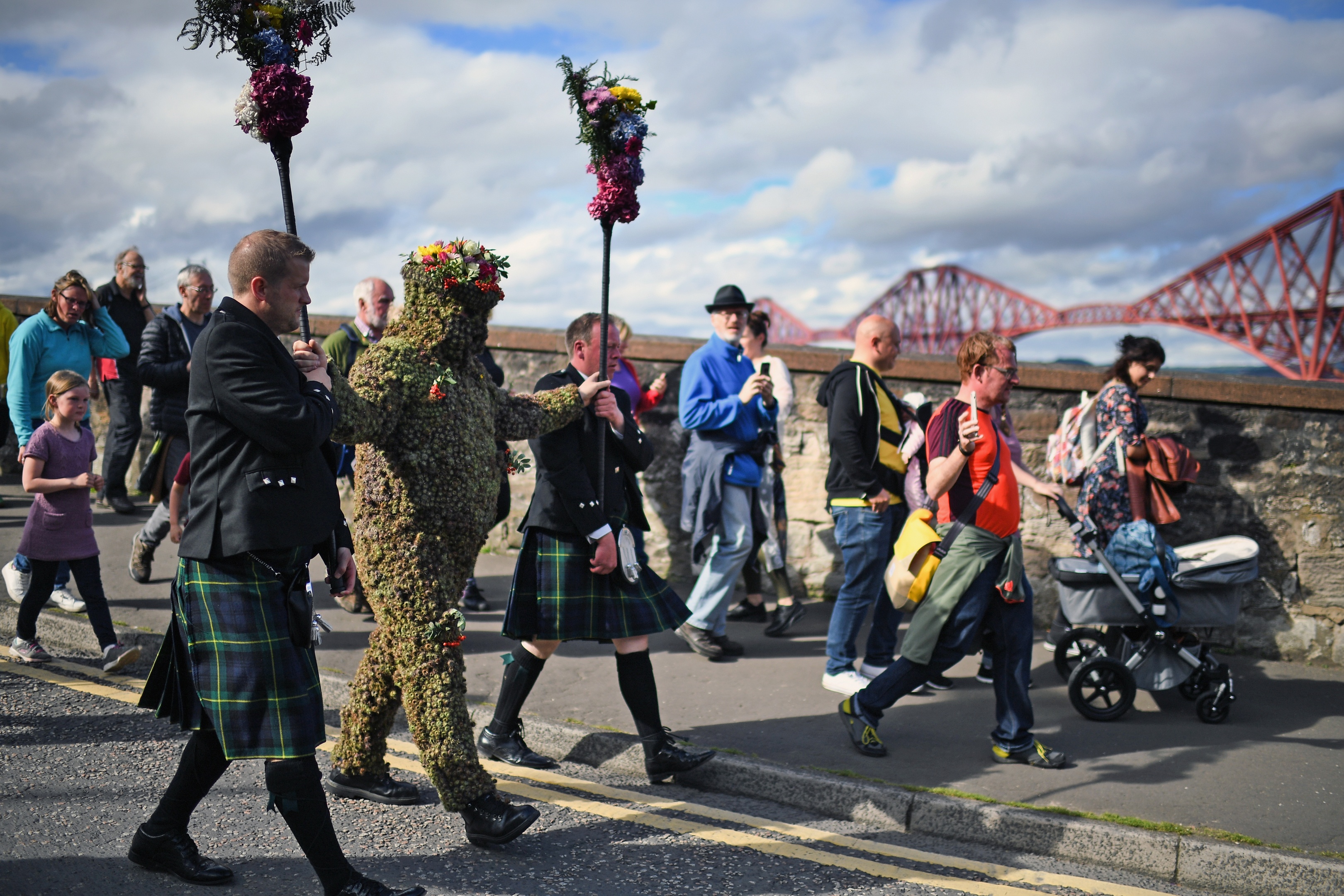 The Burryman parade (Jeff J Mitchell/Getty Images)