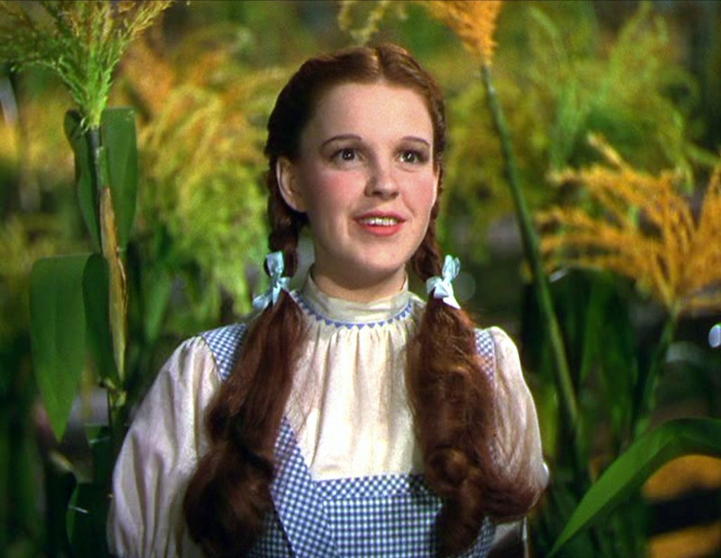 Judy Garland in the Wizard of Oz (Allstar/MGM)