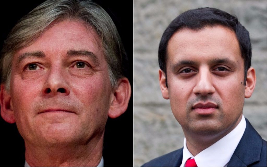 Richard Leonard, Anas Sarwar (Andrew Cawley, DC Thomson)