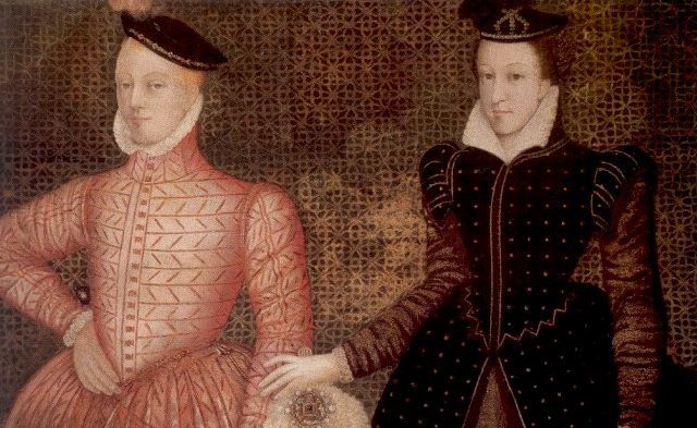 Lord Darnley and Mary, Queen of Scots (painting of circa 1565, now at Hardwick Hall)