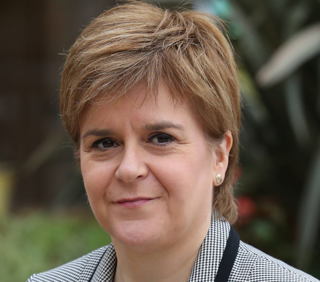 Nicola Sturgeon has spoken out about the "double whammy" of judgement she faced as a young woman starting out in the male-dominated world of politics. (Andrew Milligan/PA Wire)