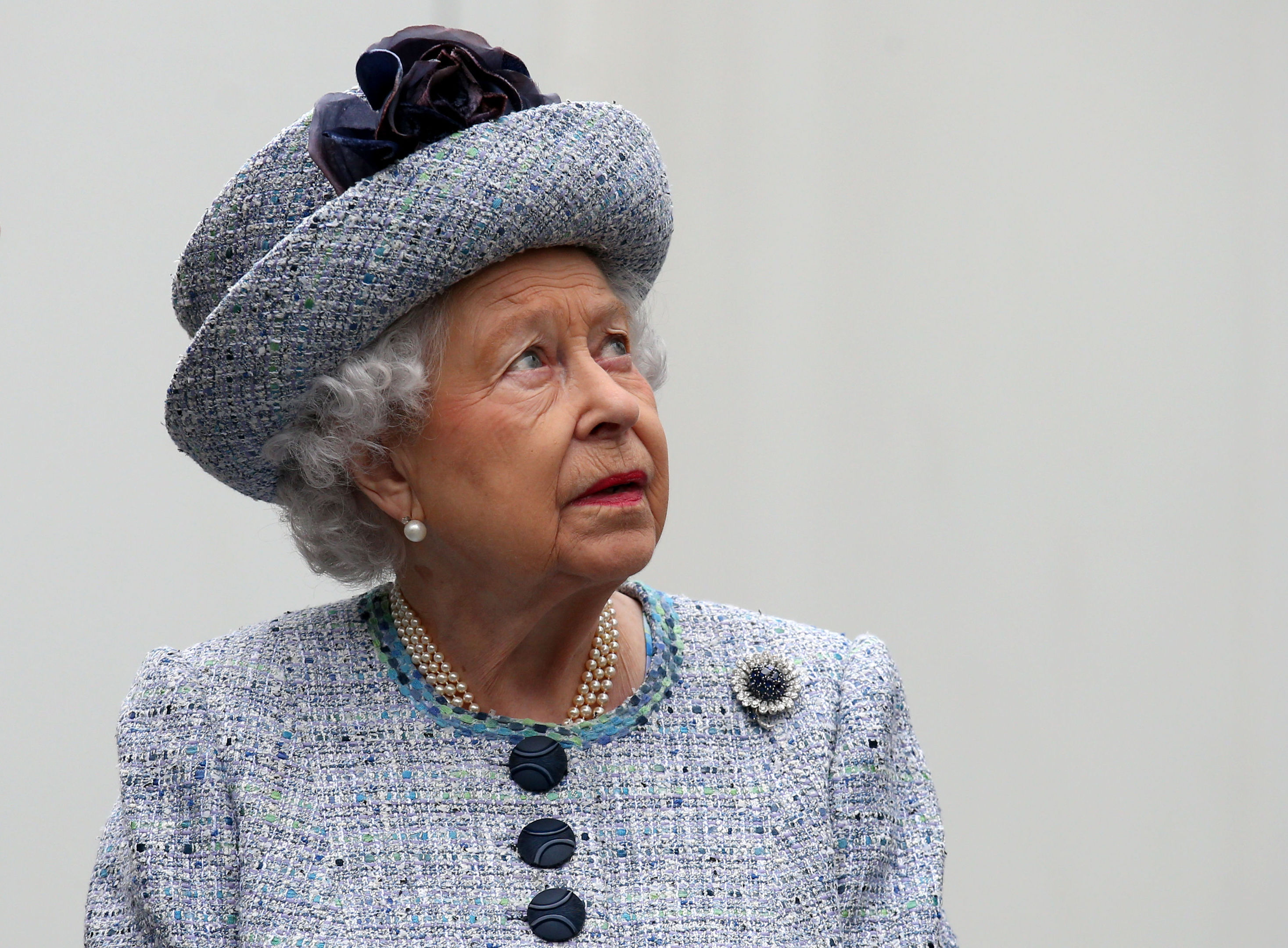 Queen Elizabeth II during a visit to Aberdeen Royal Infirmary (Andrew Milligan/PA Wire)