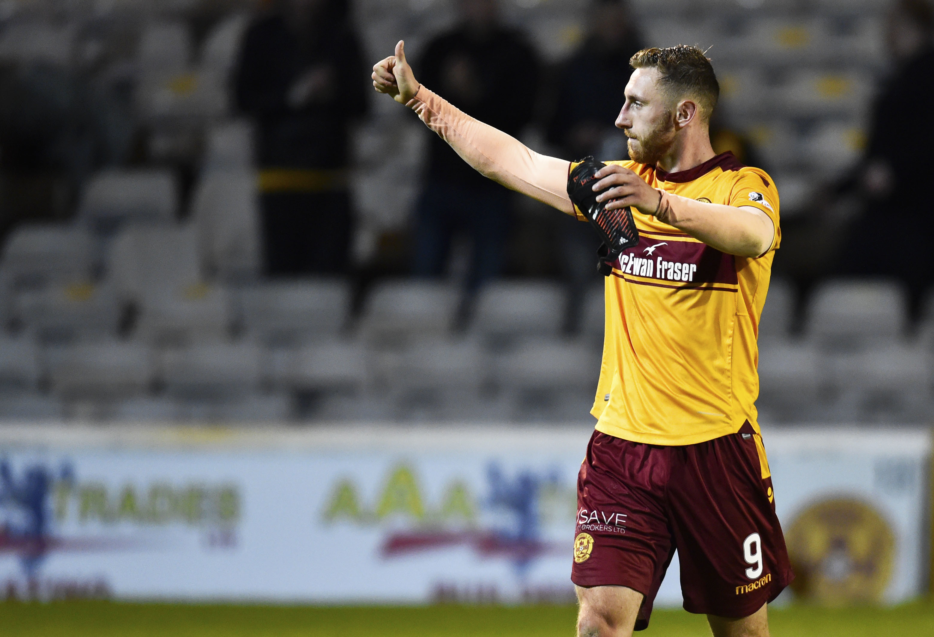 Motherwell's Louis Moult (SNS)