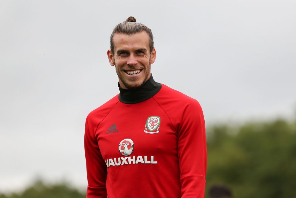 Wales' Gareth Bale during a training session at The Vale Resort, Hensol. (Aaron Chown/PA Wire) 