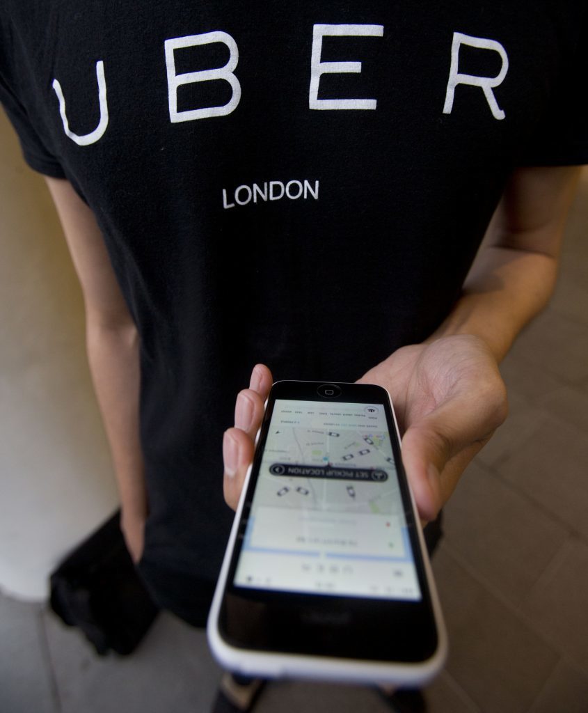 Transport for London says it has informed Uber that it "will not be issued with a private hire operator licence". (Yui Mok/PA Wire)