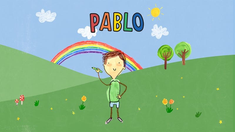 Creator Grainne McGuinness said Pablo “has a job to do and that’s raise awareness of autism”