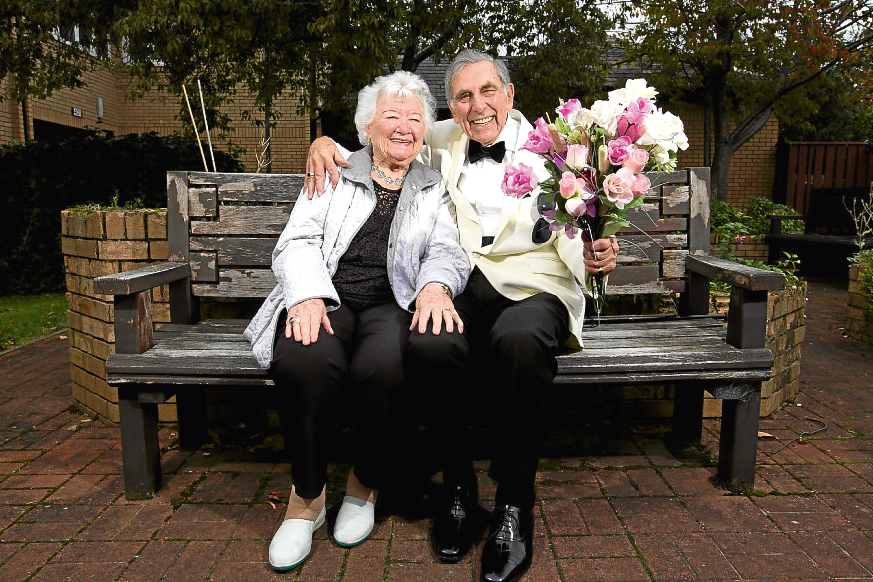 Helen McAllister, and fiance Phillip McCusker (Andrew Cawley / DC Thomson)