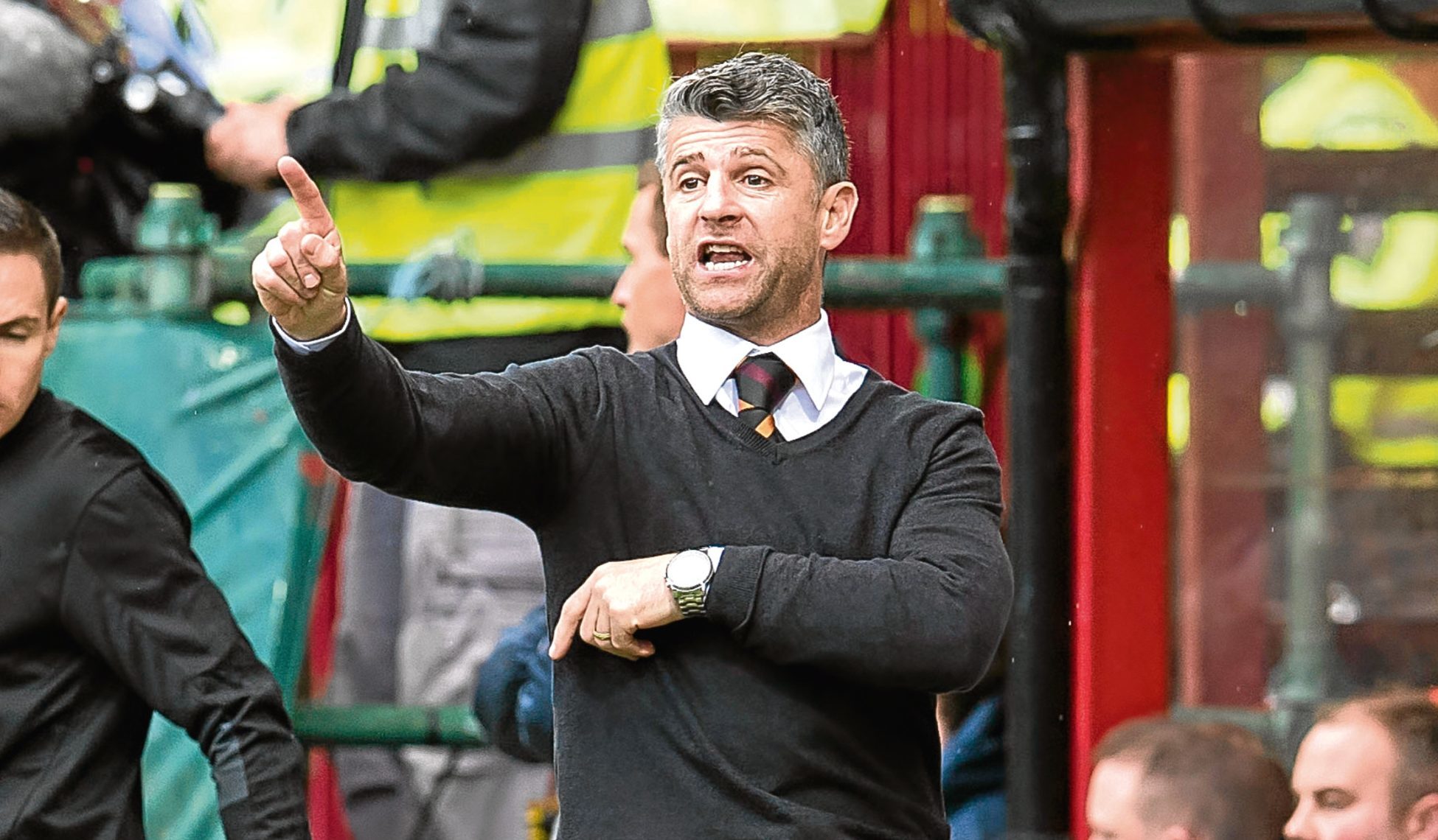 Motherwell manager Stephen Robinson (SNS Group)
