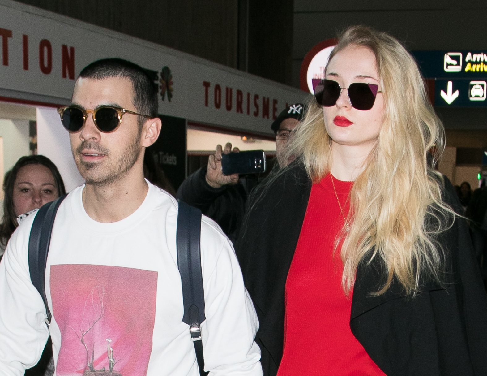 Musician Joe Jonas and actor Sophie Turner are engaged. (Marc Piasecki/GC Images)
