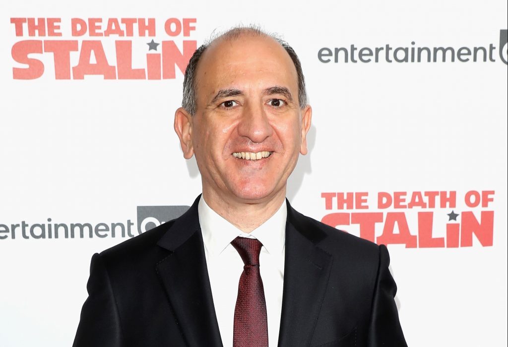 Director Armando Iannucci arriving at 'The Death Of Stalin' UK Premiere (Tim P. Whitby/ Getty Images)