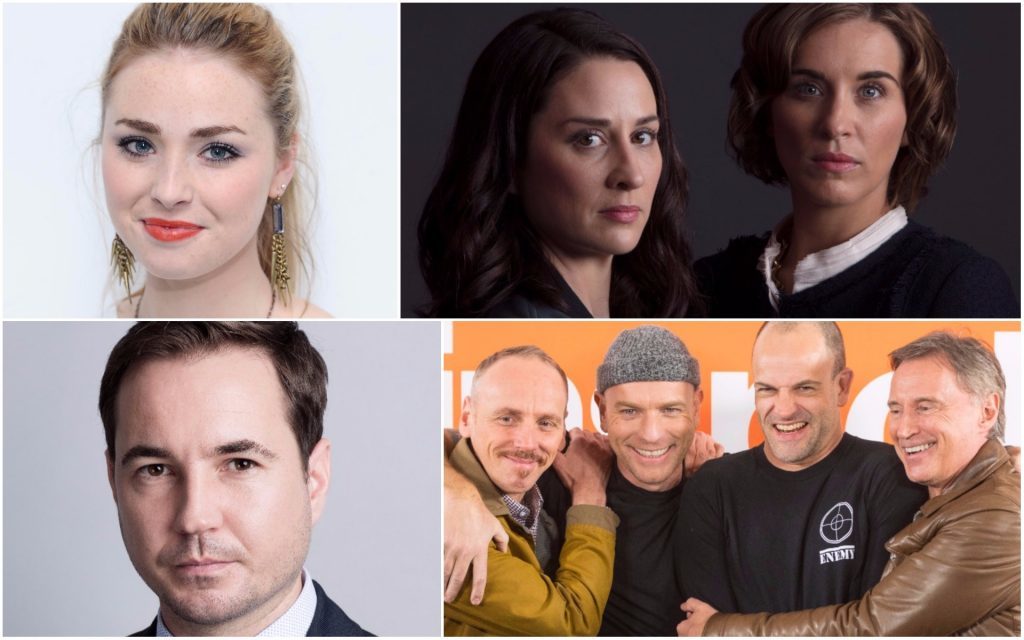 Freya Mavor (PA), The Replacement (BBC), Martin Compston (BBC) and T2 Trainspotting (PA) are all up for Bafta Scotland awards