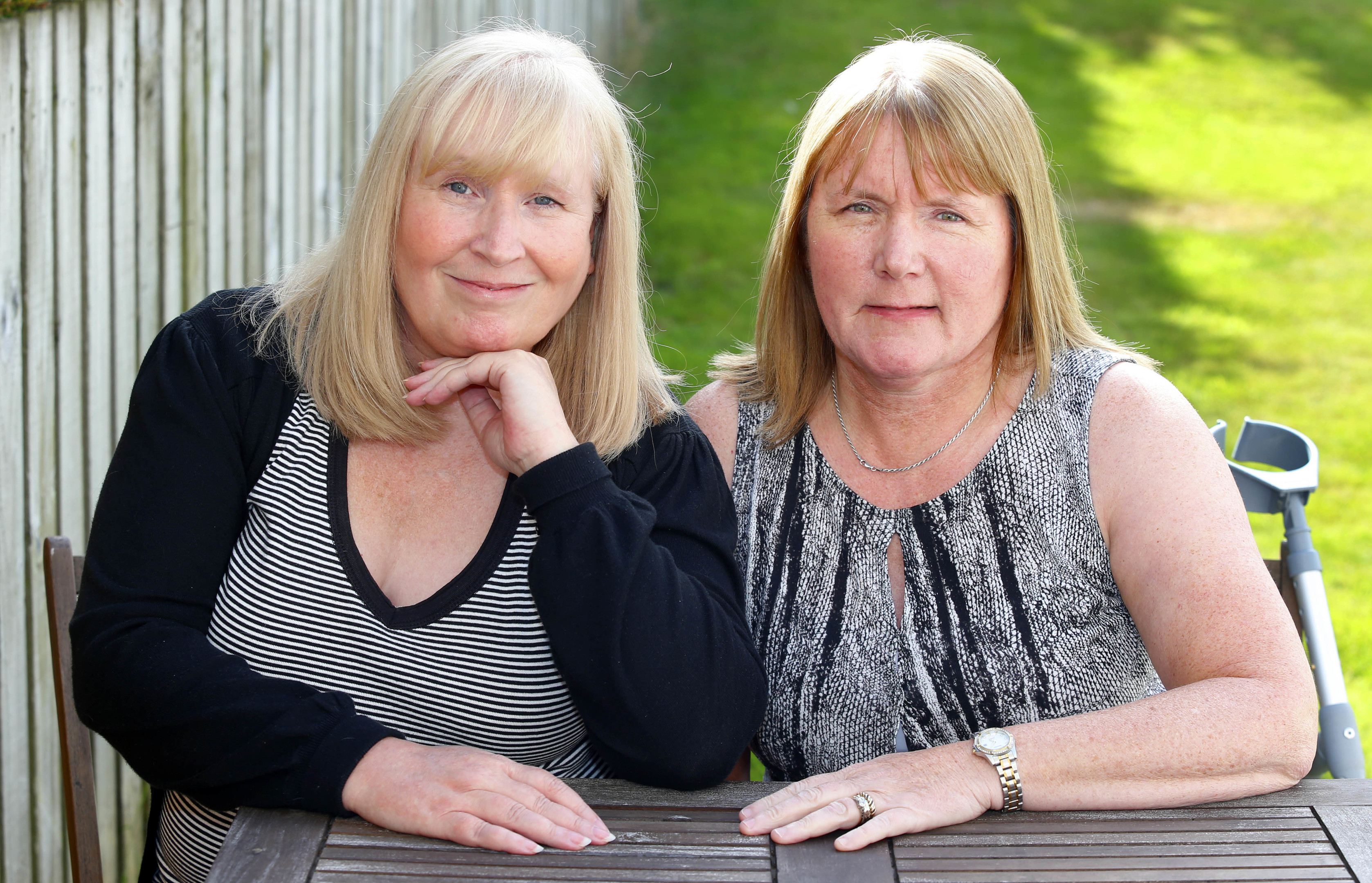 Mesh Victims Elaine Holmes and Olive McIlroy