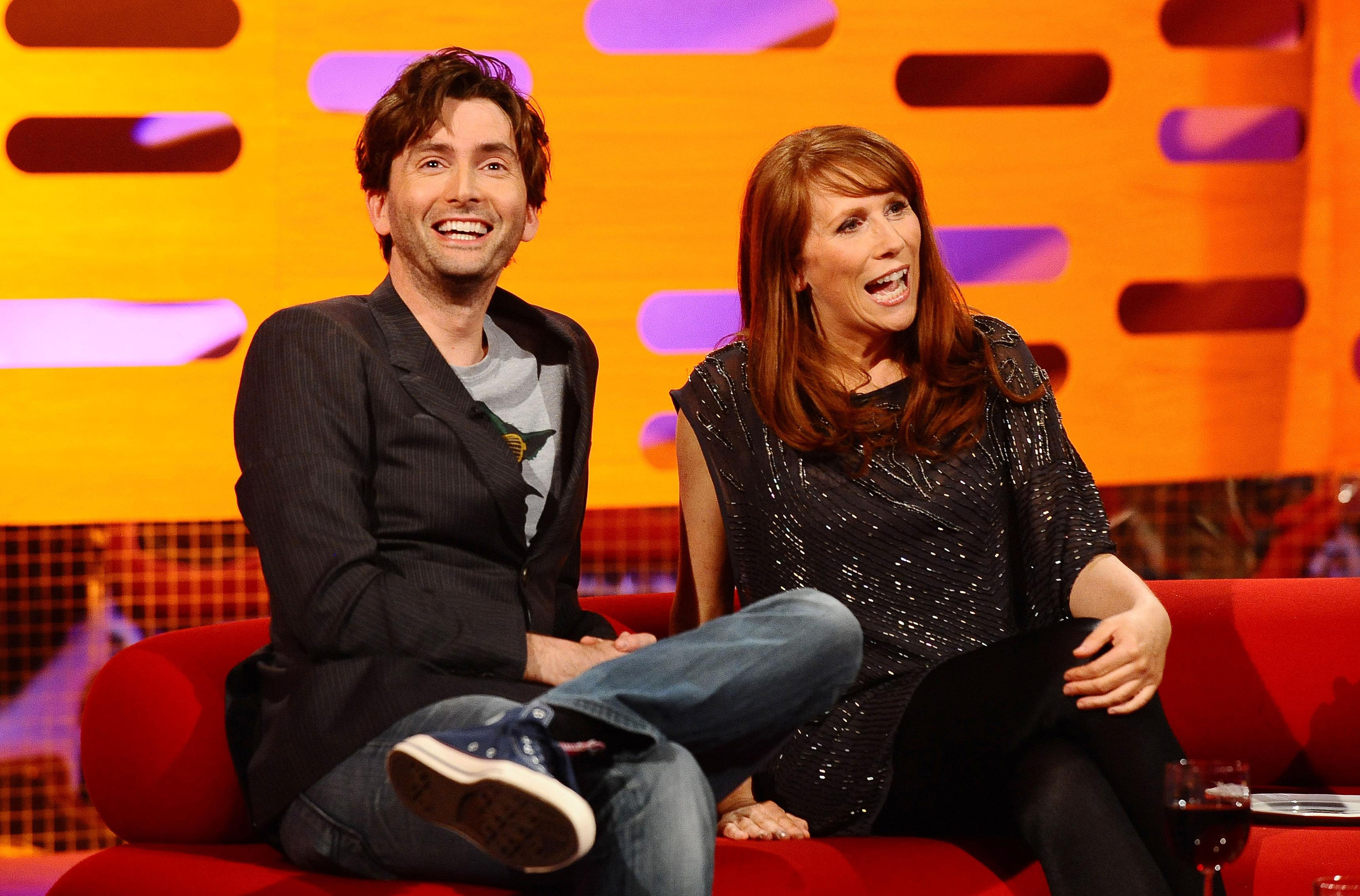 Catherine Tate and David Tennant (Ian West/PA Wire)