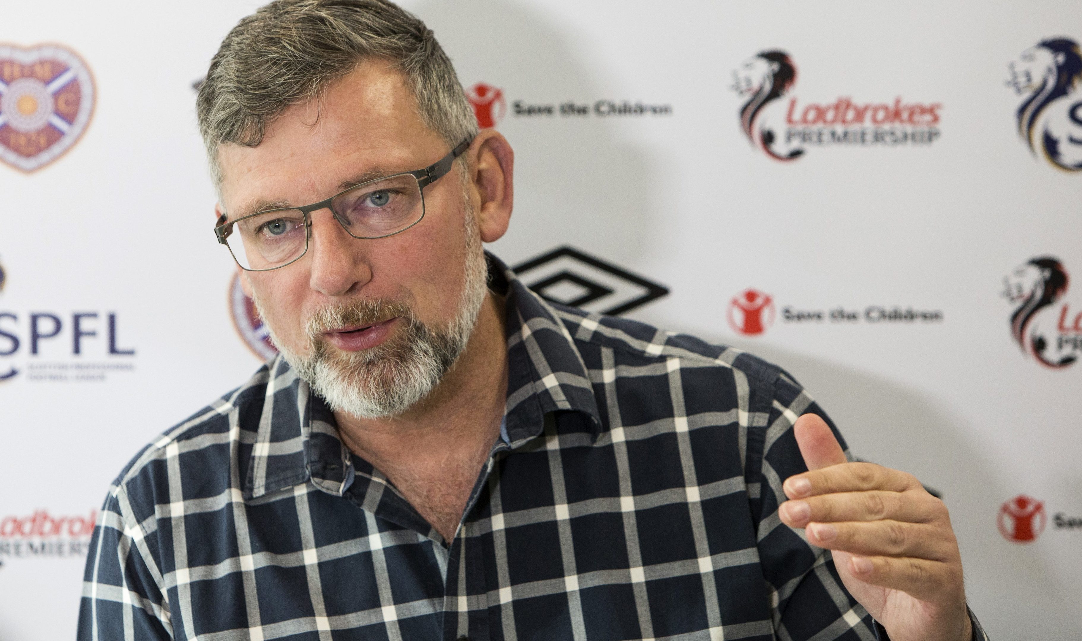 Hearts manager Craig Levein (SNS Group / Bruce White)