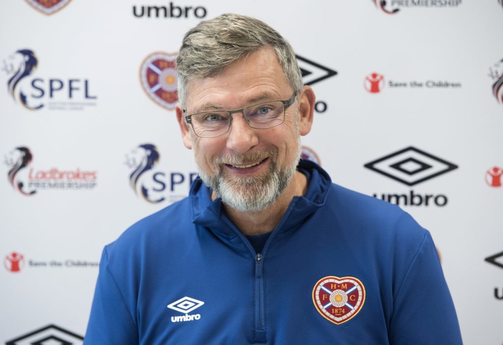 Hearts manager Craig Levein speaks to the press ahead of his side's game against St Johnstone (SNS)