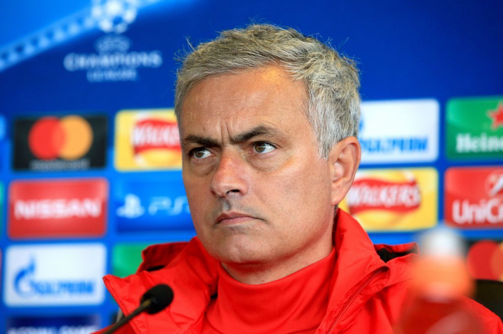 Manchester United manager Jose Mourinho. (Peter Byrne/PA Wire)