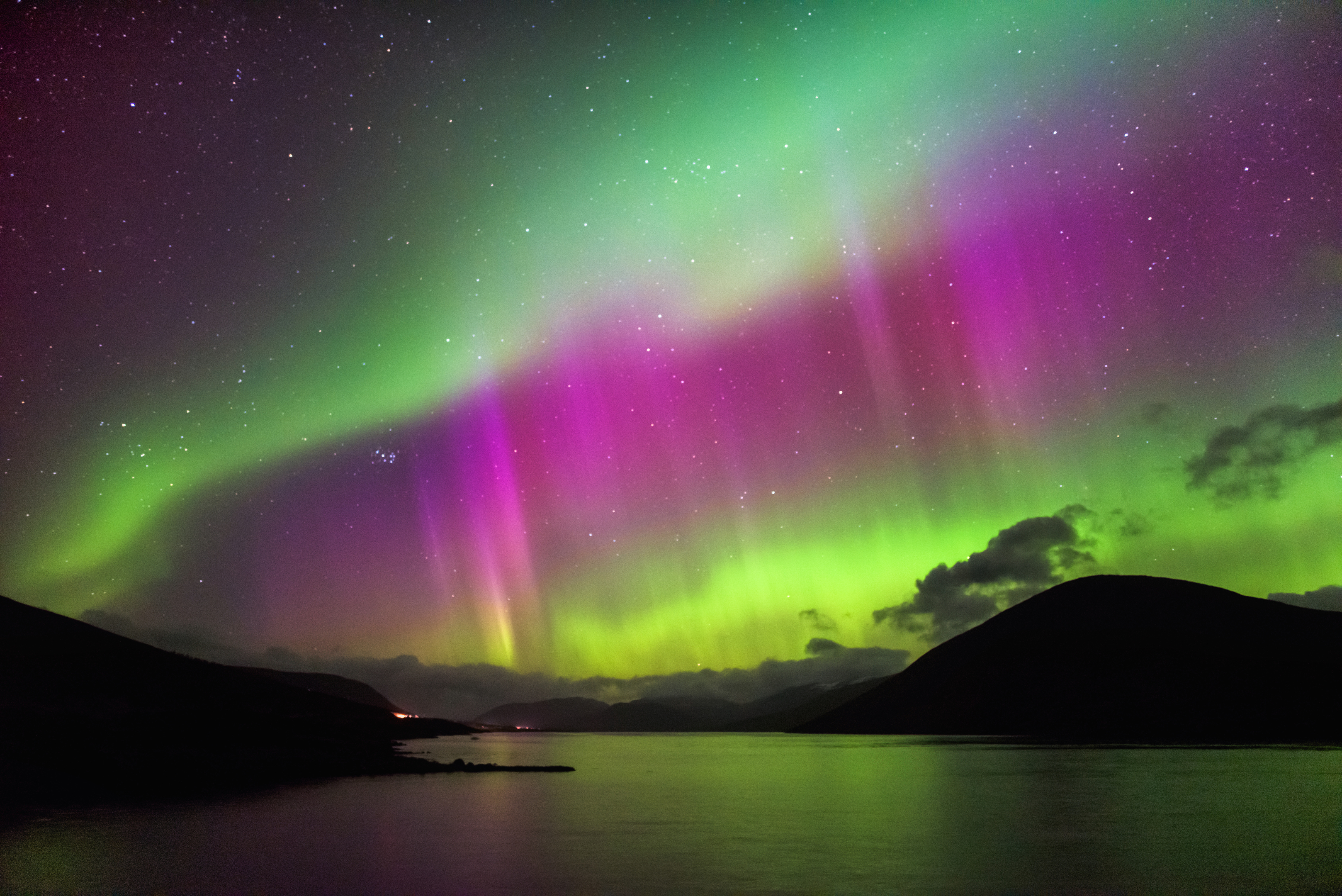 The Aurora Borealis, also known as the Northern Lights, could be visible in parts of Scotland tonight (iStock)