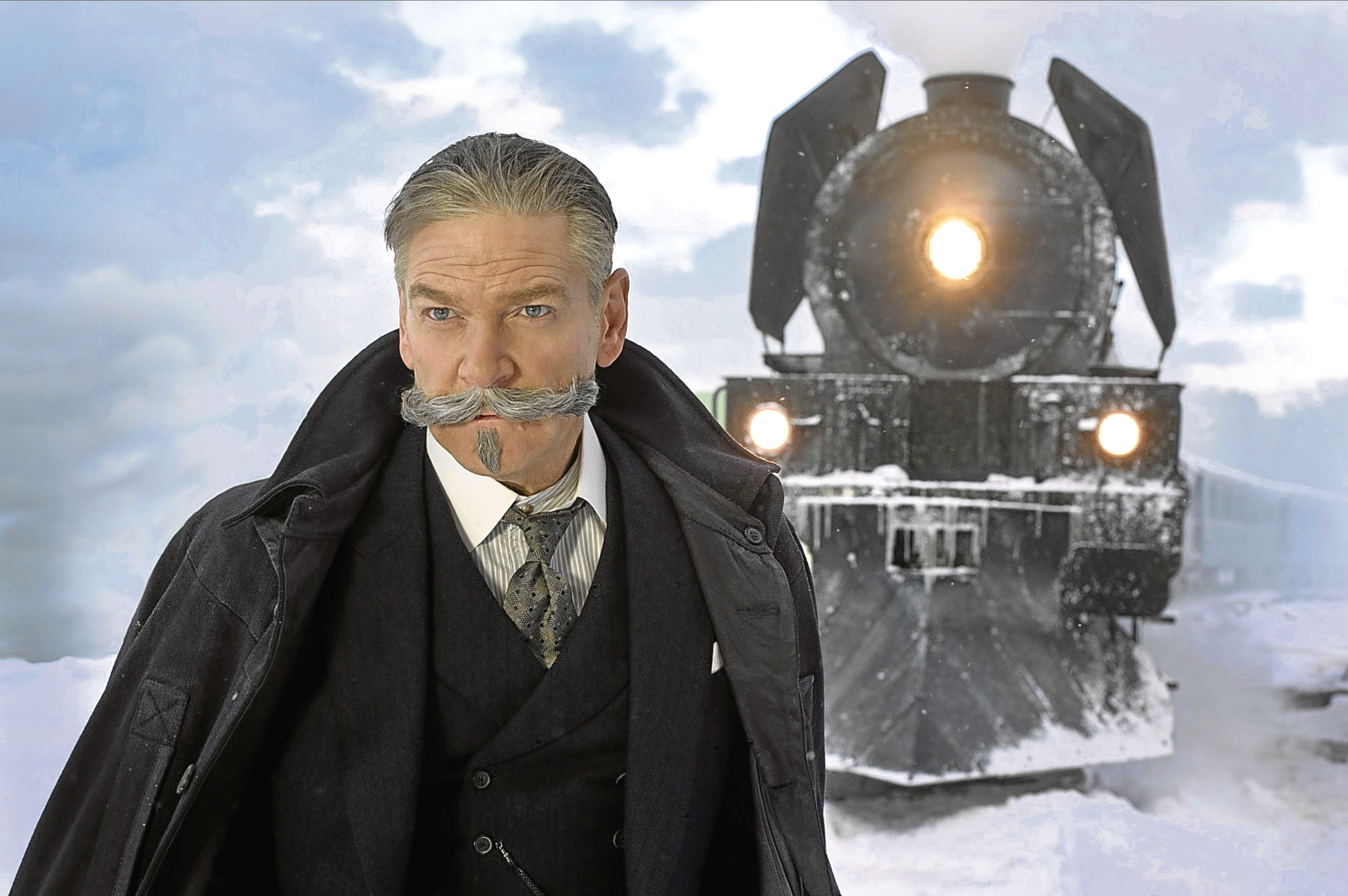 Murder on the Orient Express, starring Kenneth Branagh