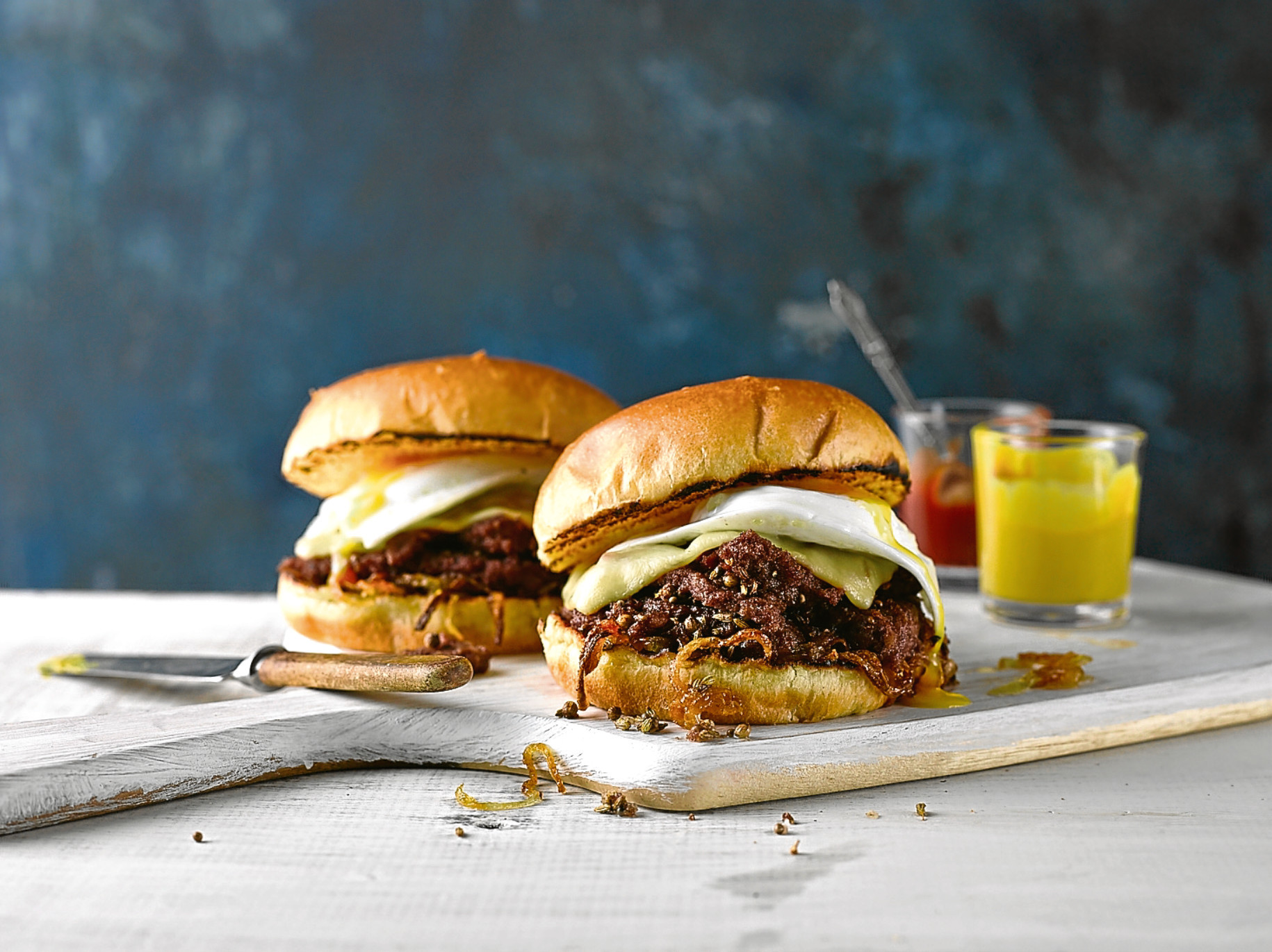 Corned beef sliders