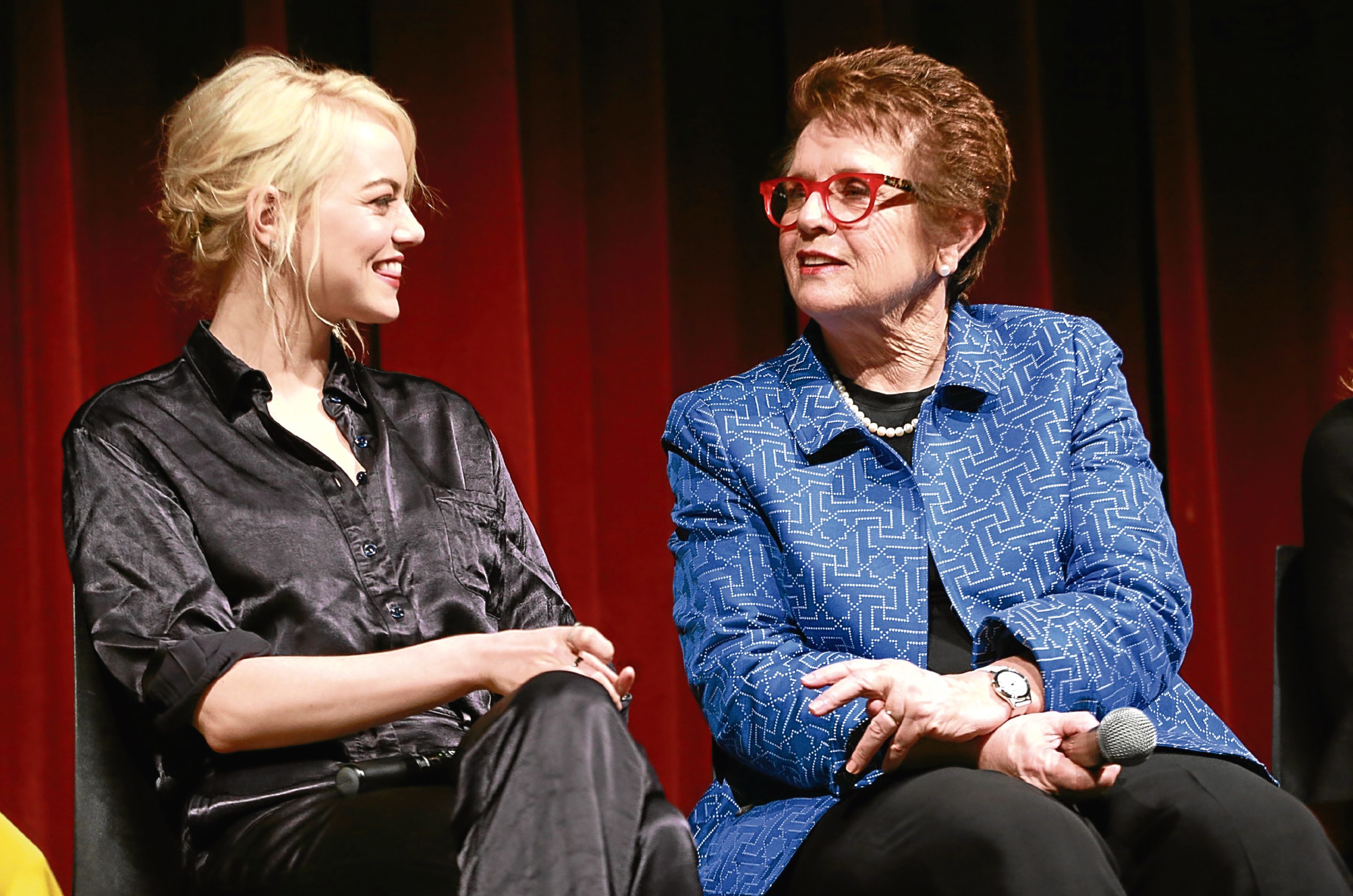 Emma Stone plays Billie Jean King in the Battle Of The Sexes film (Robin Marchant / Getty Images)