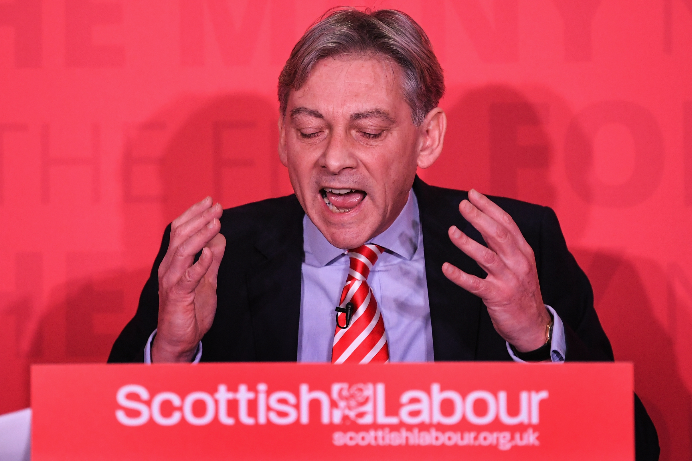 Richard Leonard, the newly elected leader of Scottish Labour (Jeff J Mitchell/Getty Images)