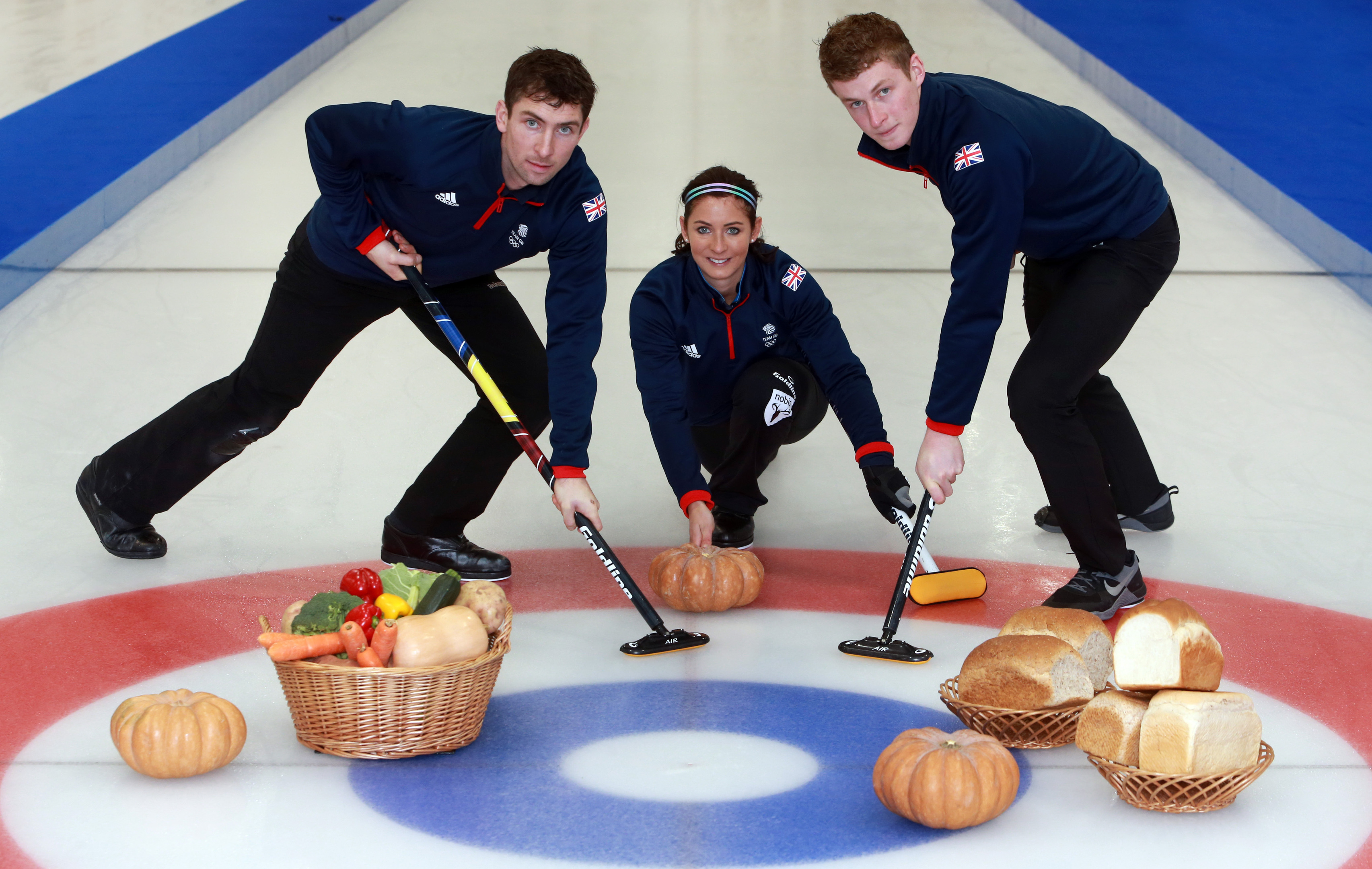 Glen, Eve and Thomas Muirhead launch a campaign to encourage everyone to 'Love their Freezers' (Stewart Attwood/PA Wire)